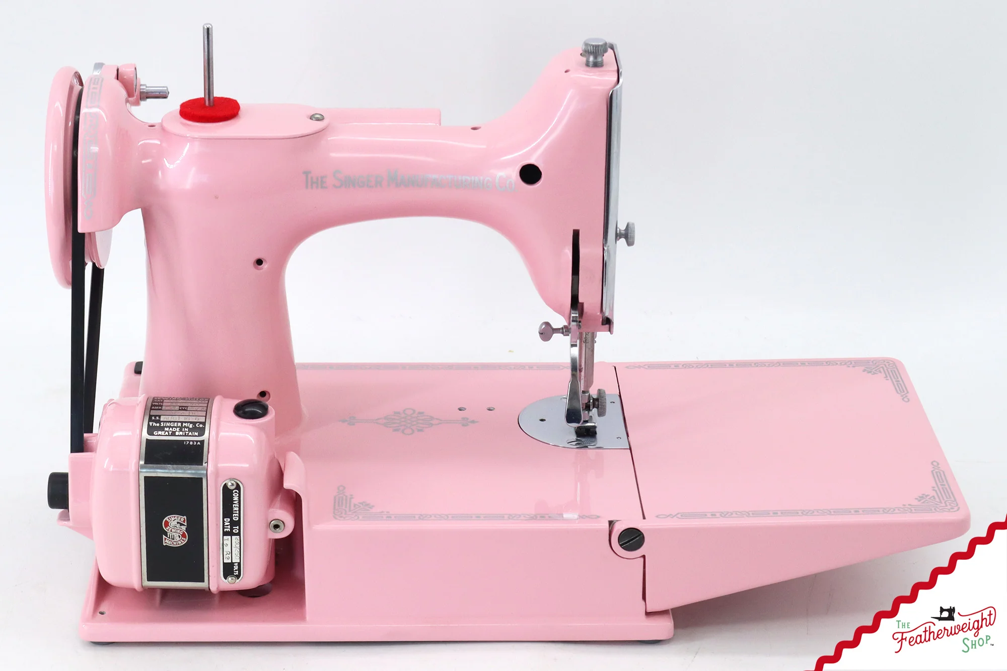 Singer Featherweight 221K - EE4528** - Fully Restored in Pink Frosting - Image 7