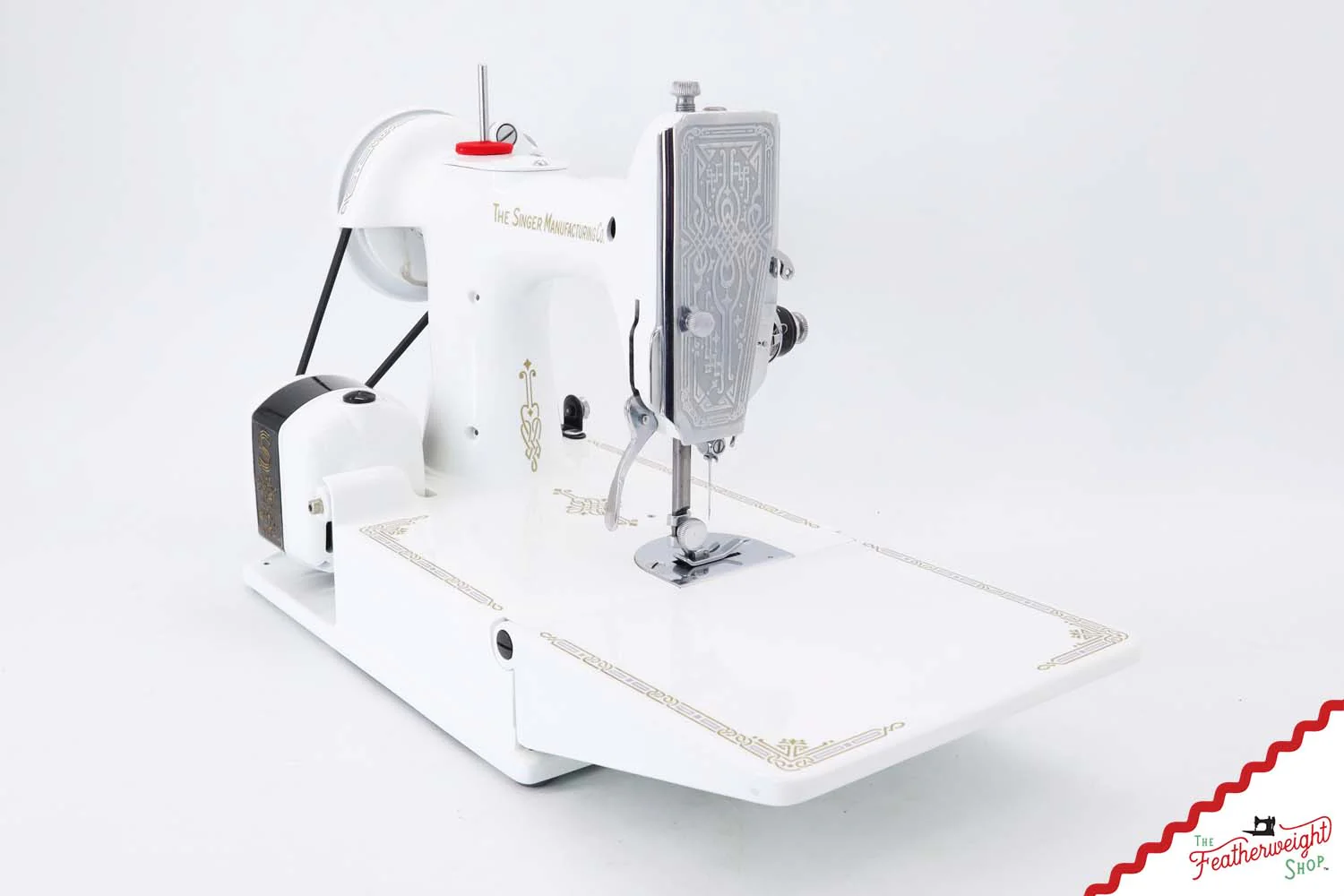Singer Featherweight 221K - EE45284* - Fully Restored in White - Image 6