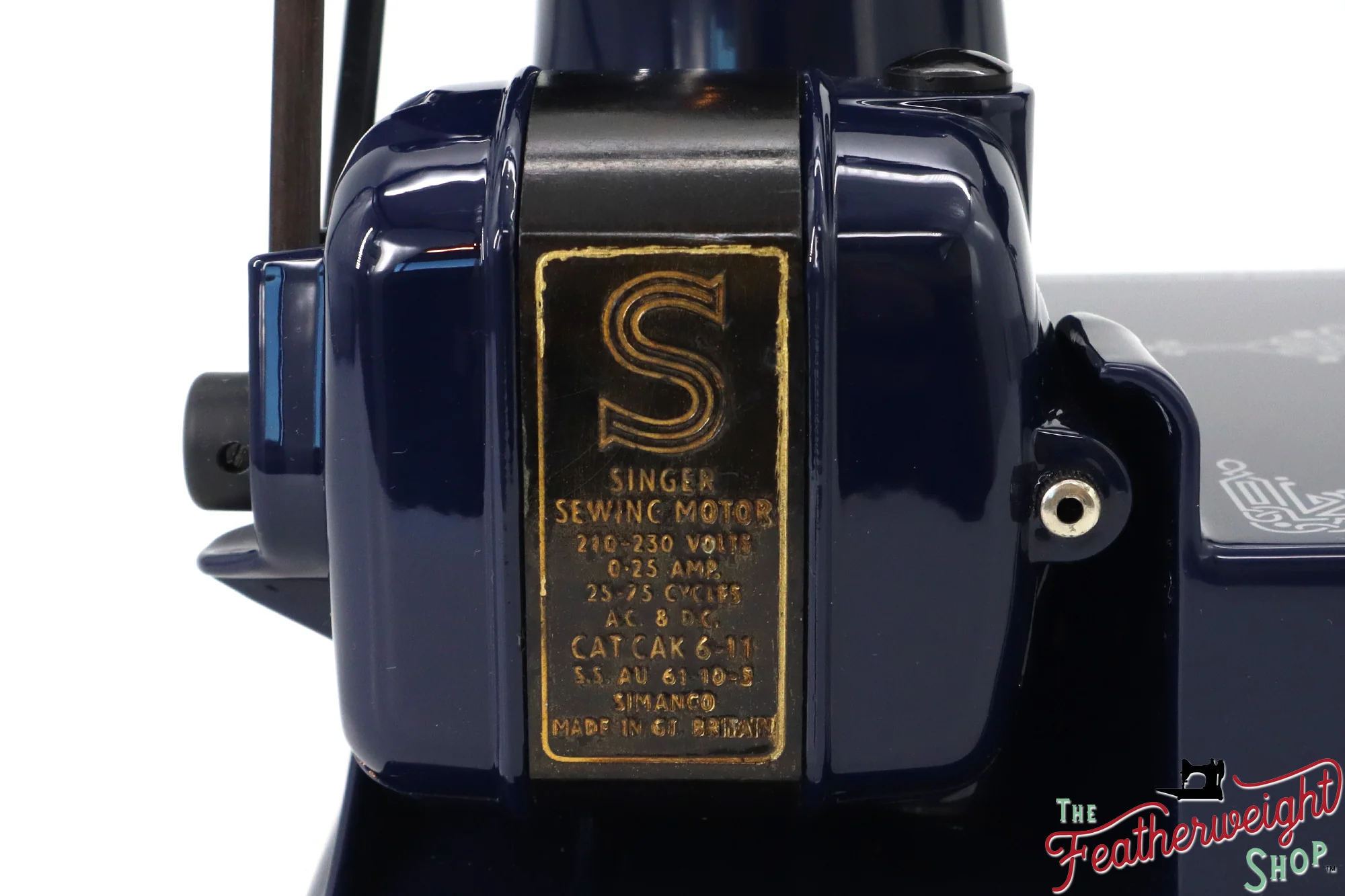 Singer Featherweight 221K - EE574*** - Fully Restored in Navy - Image 16