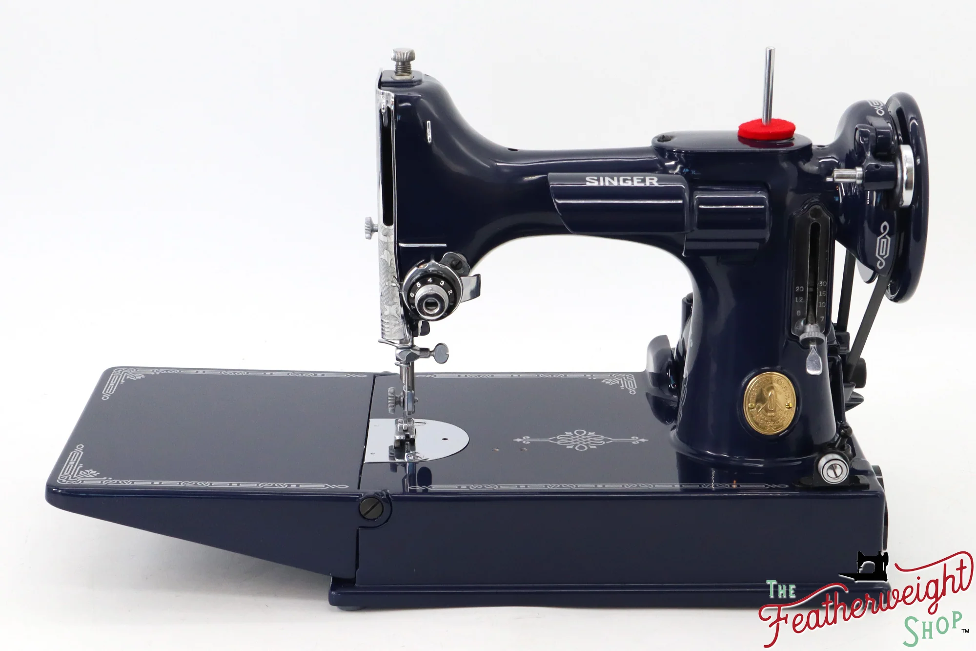 Singer Featherweight 221K - EE574*** - Fully Restored in Navy - Image 3