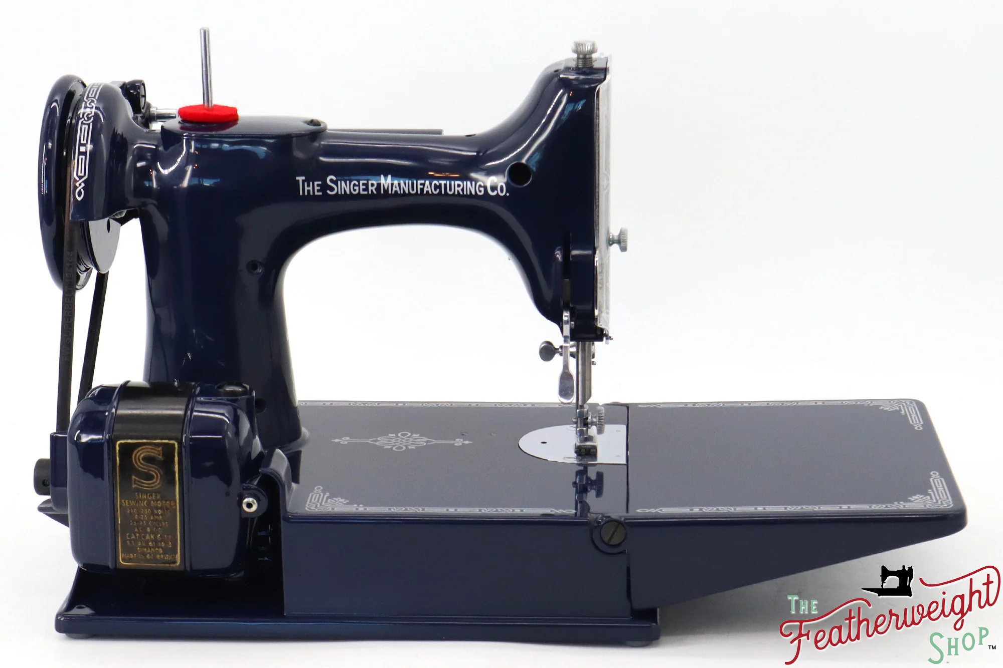 Singer Featherweight 221K - EE574*** - Fully Restored in Navy - Image 6