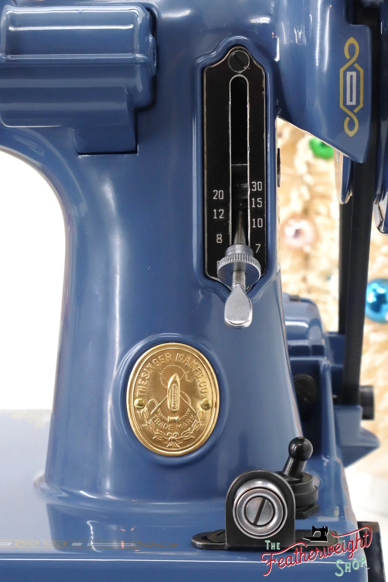 Singer Featherweight 221K - EE575*** - Fully Restored in Denim - Image 14
