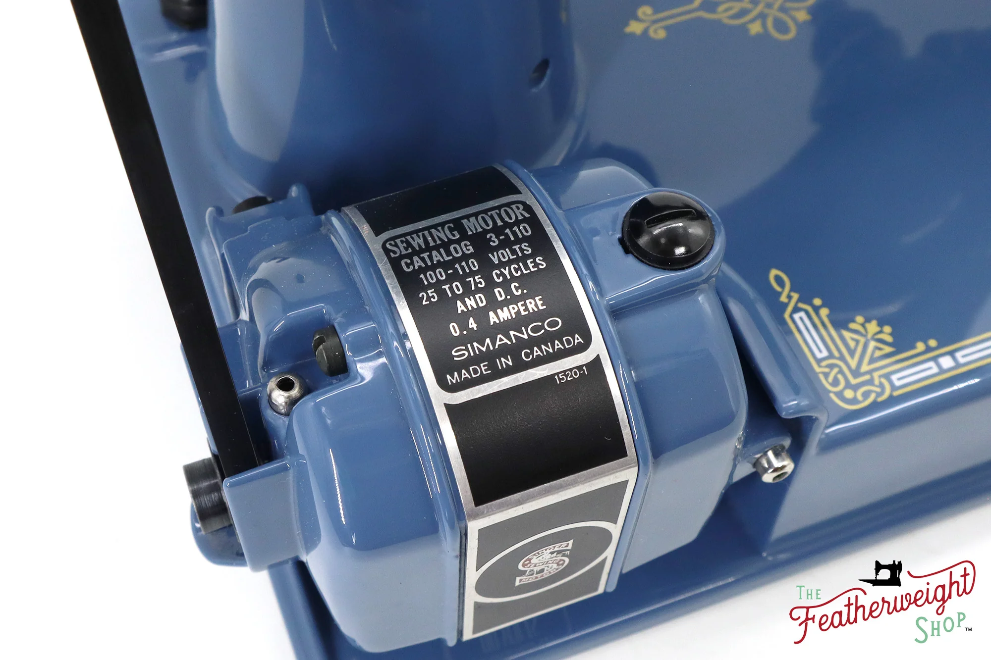 Singer Featherweight 221K - EE575*** - Fully Restored in Denim - Image 15