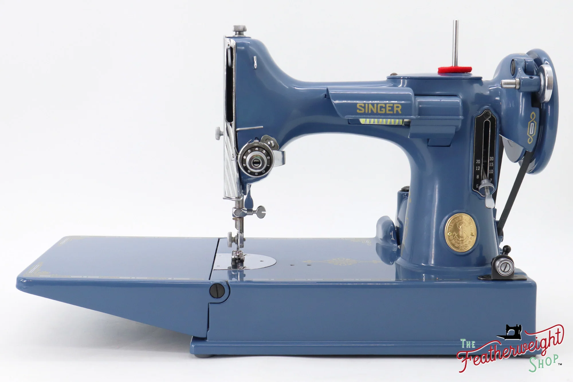 Singer Featherweight 221K - EE575*** - Fully Restored in Denim - Image 3