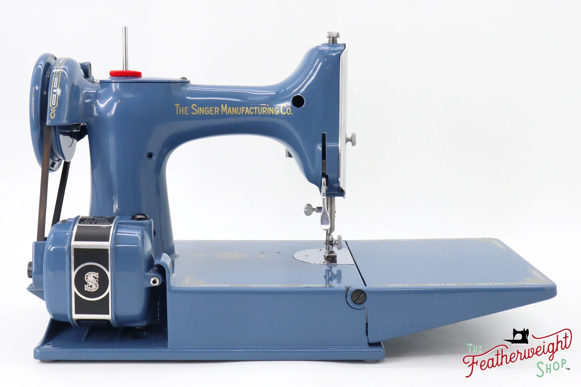 Singer Featherweight 221K - EE575*** - Fully Restored in Denim - Image 7