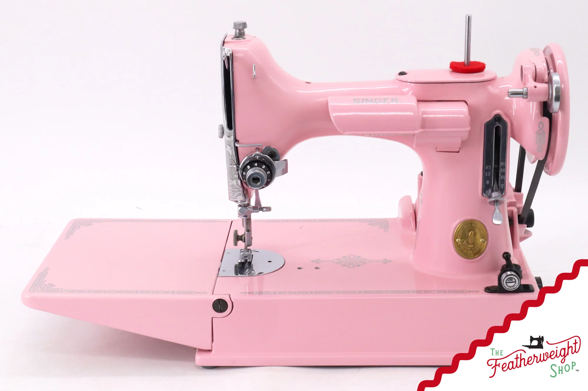 Singer Featherweight 221K - EF279*** - Fully Restored in Pink Frosting - Image 2