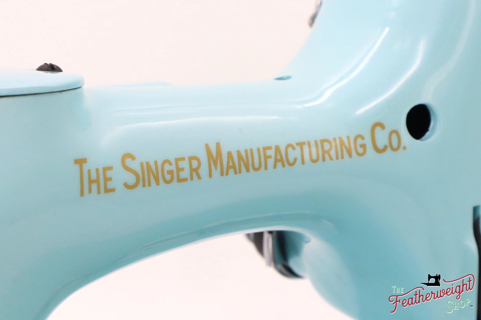 Singer Featherweight 221K - EF562*** - Fully Restored in Snowflake Blue - Image 13