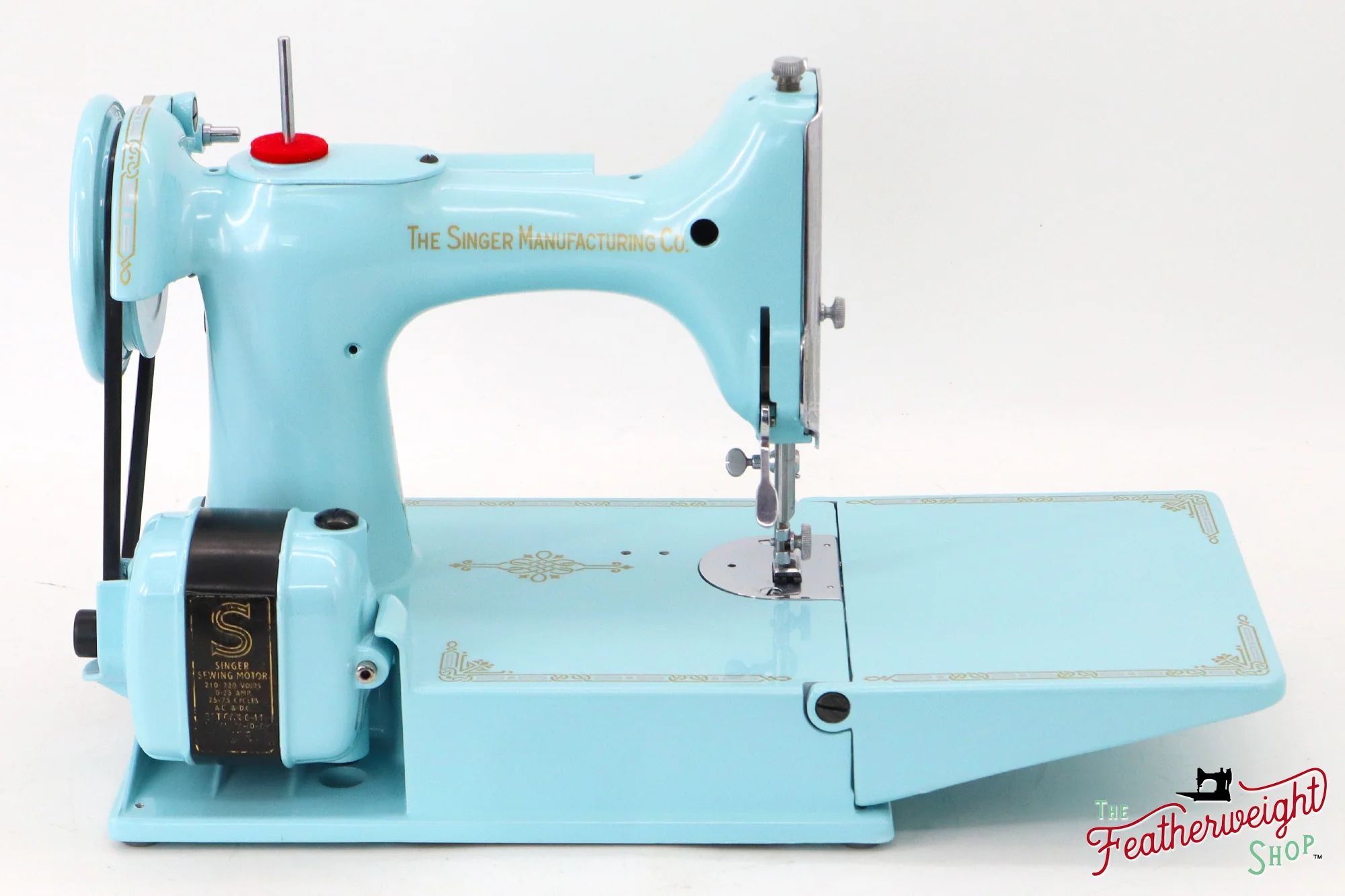 Singer Featherweight 221K - EF562*** - Fully Restored in Snowflake Blue - Image 8