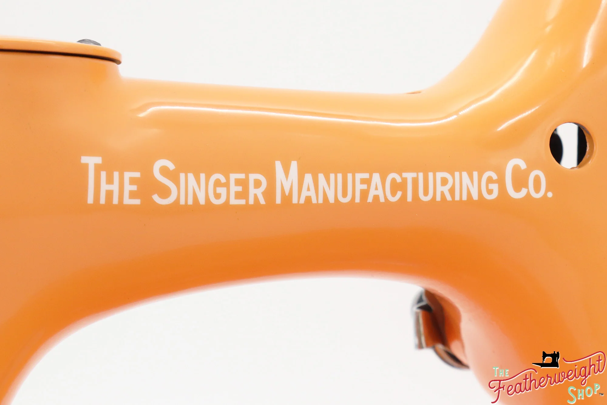 Singer Featherweight 221K Centennial, EF9121** - Fully Restored in Happy Papaya - Image 11
