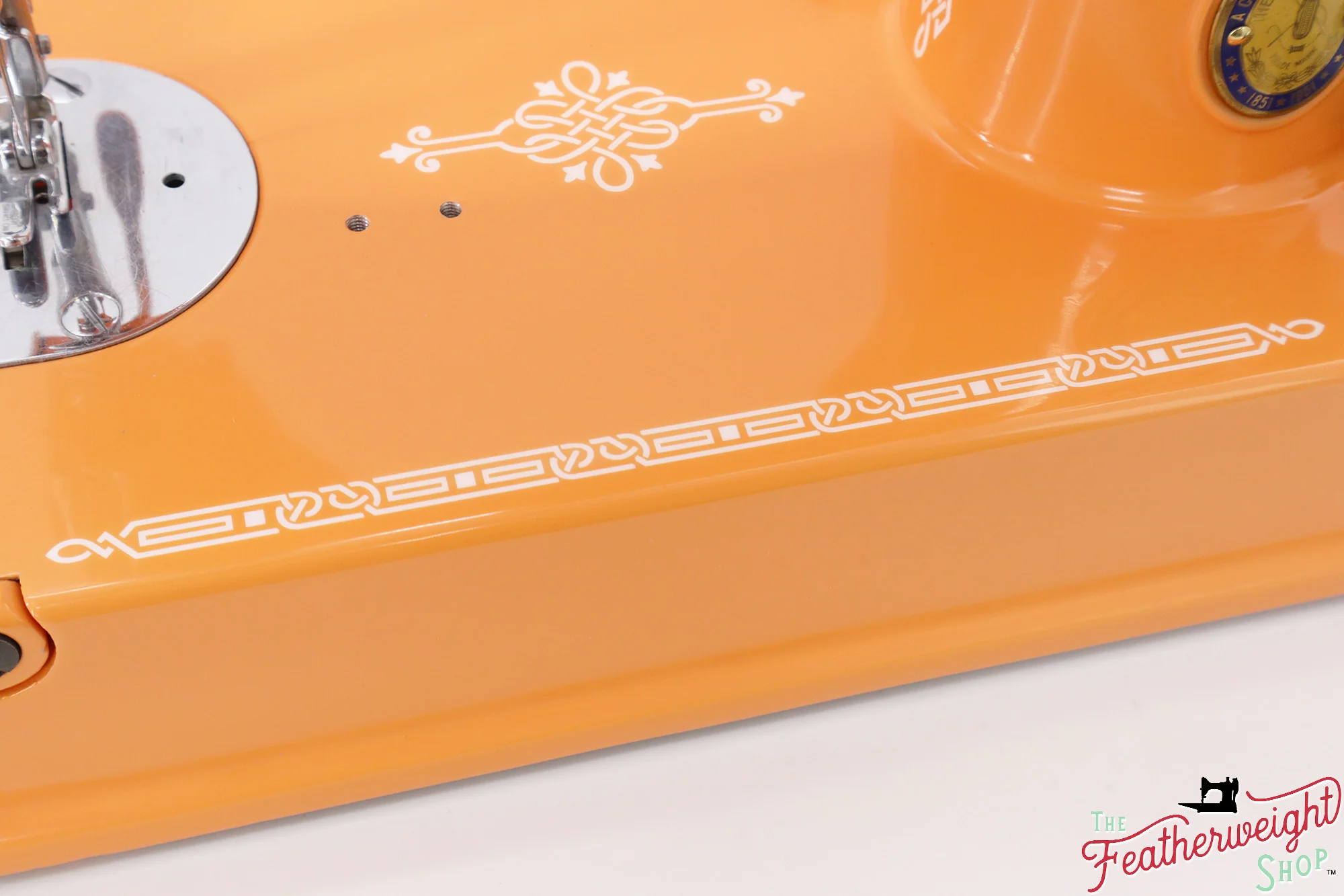 Singer Featherweight 221K Centennial, EF9121** - Fully Restored in Happy Papaya - Image 7