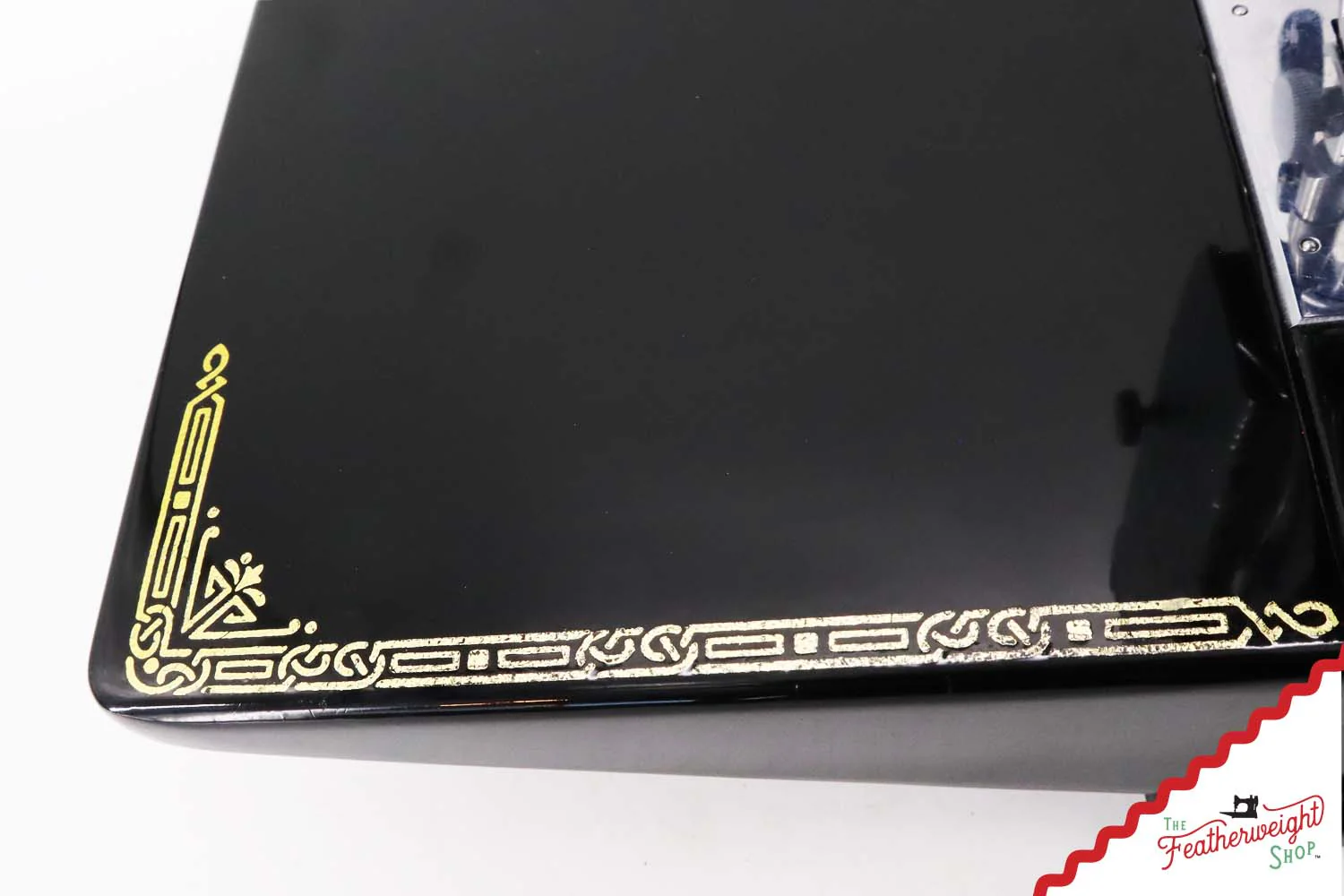 Singer Featherweight 221K Centennial, EG306***, RARE Great Britain Decal - Image 10