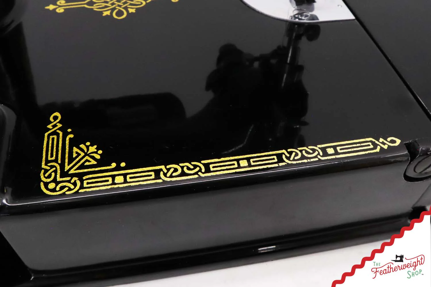 Singer Featherweight 221K Centennial, EG306***, RARE Great Britain Decal - Image 13