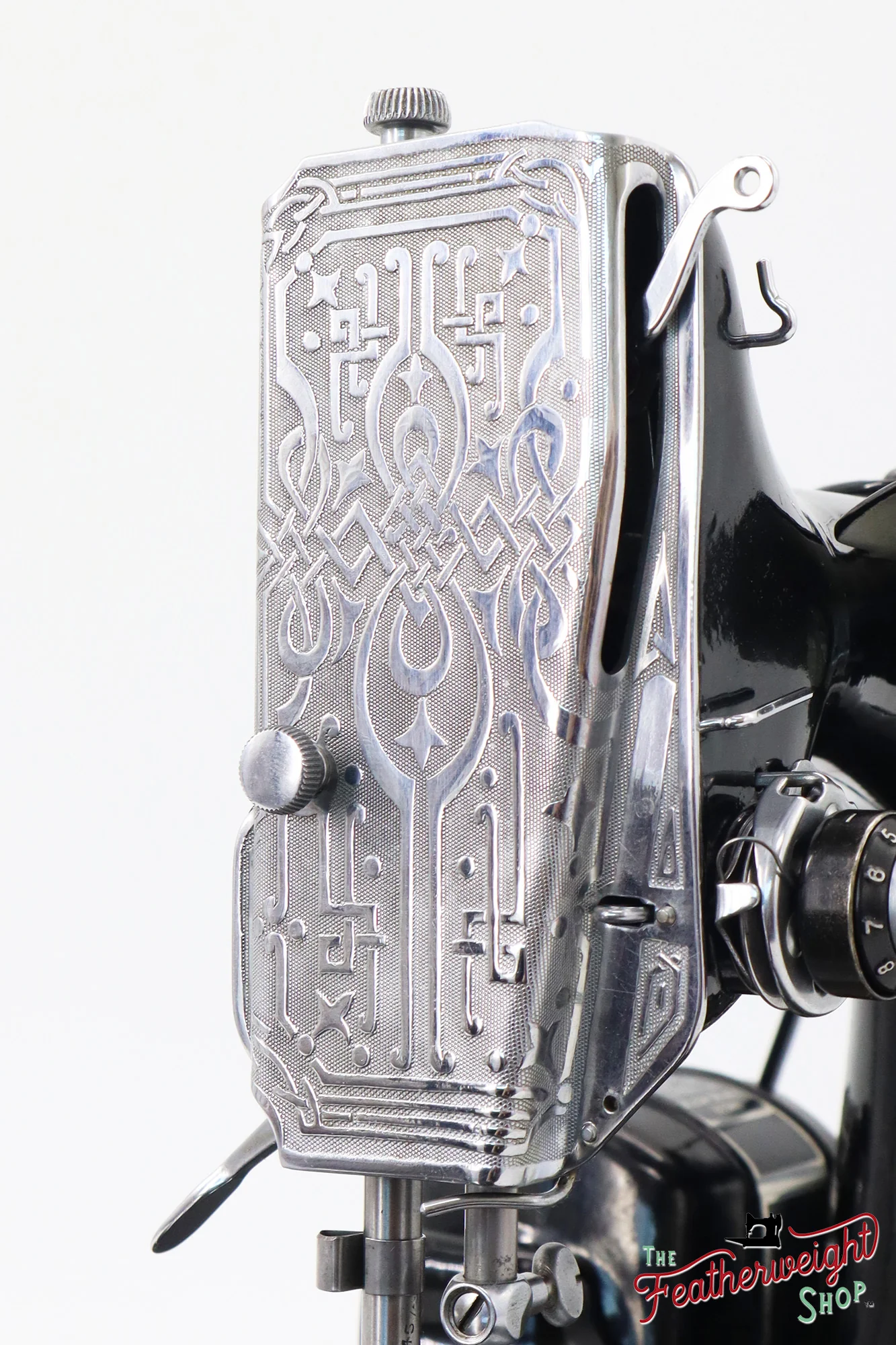 Singer Featherweight 221K, EG348***, RARE Great Britain Decal - Image 14
