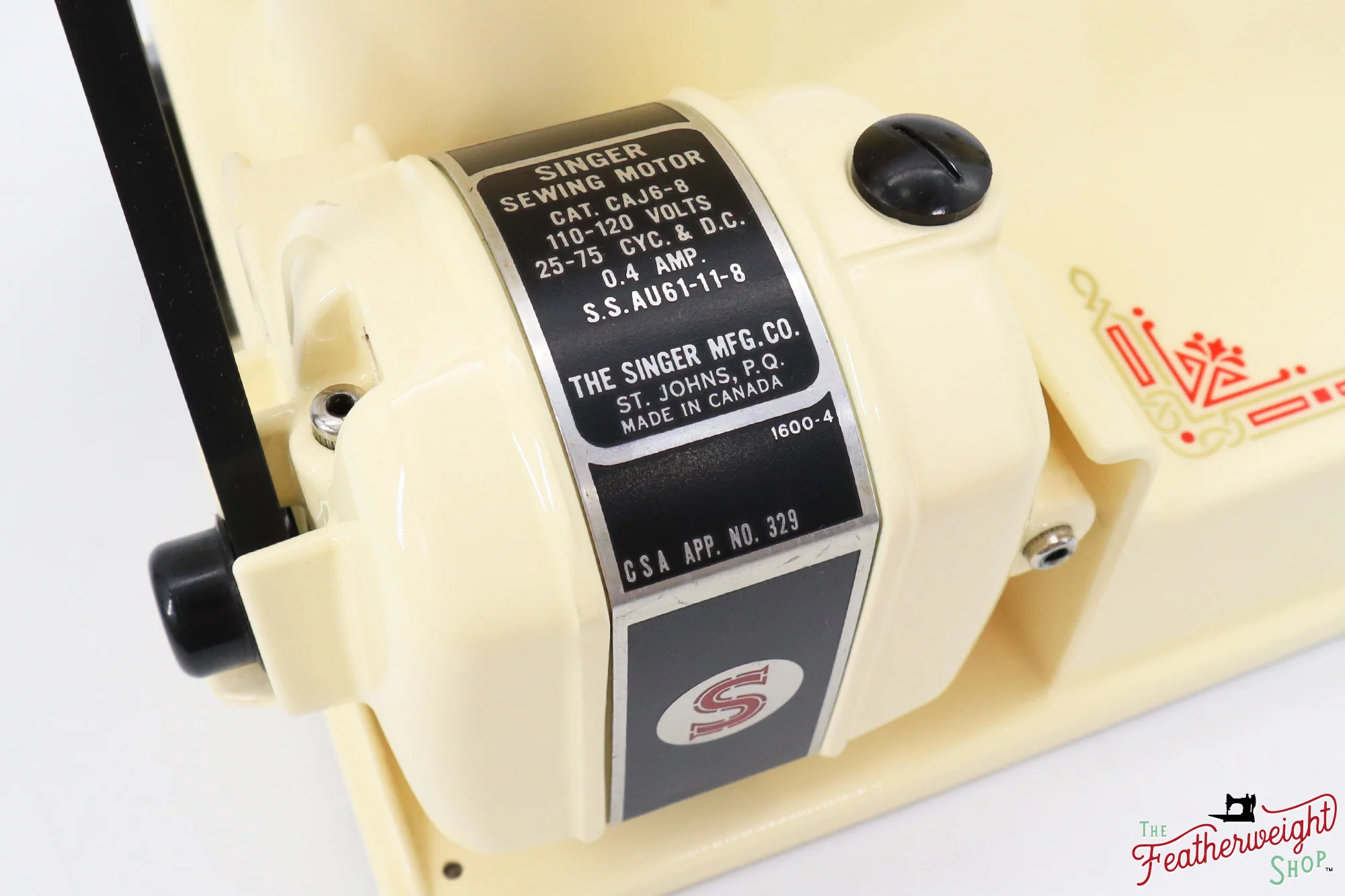 Singer Featherweight 221K, EH890*** - Fully Restored in Sugar Cookie - Image 15