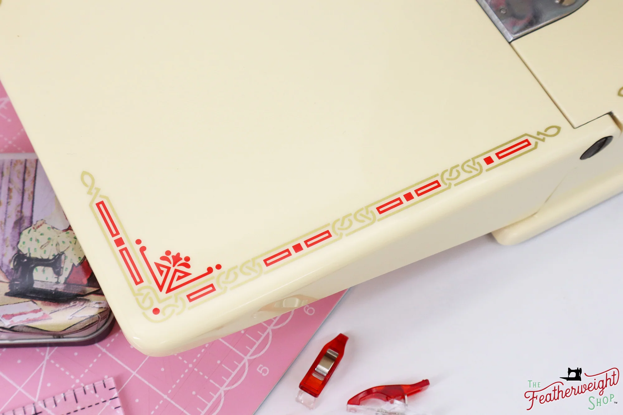 Singer Featherweight 221K, EH890*** - Fully Restored in Sugar Cookie - Image 8