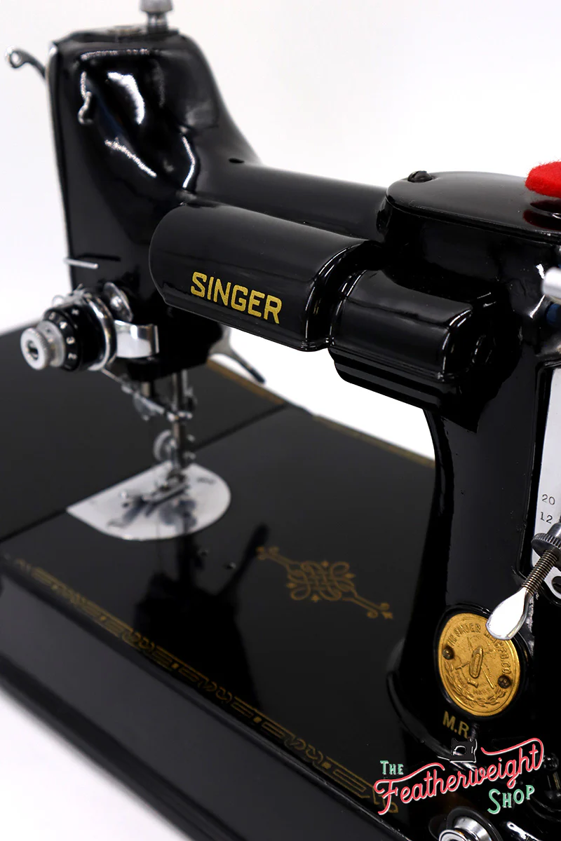 Singer Featherweight 221K, Rare MR - EF565*** Original Receipt! - Image 11