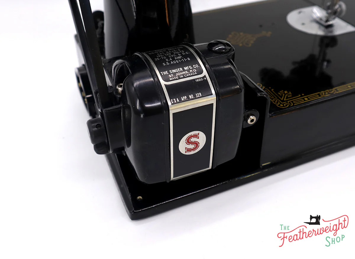 Singer Featherweight 221K, Rare MR - EF565*** Original Receipt! - Image 21