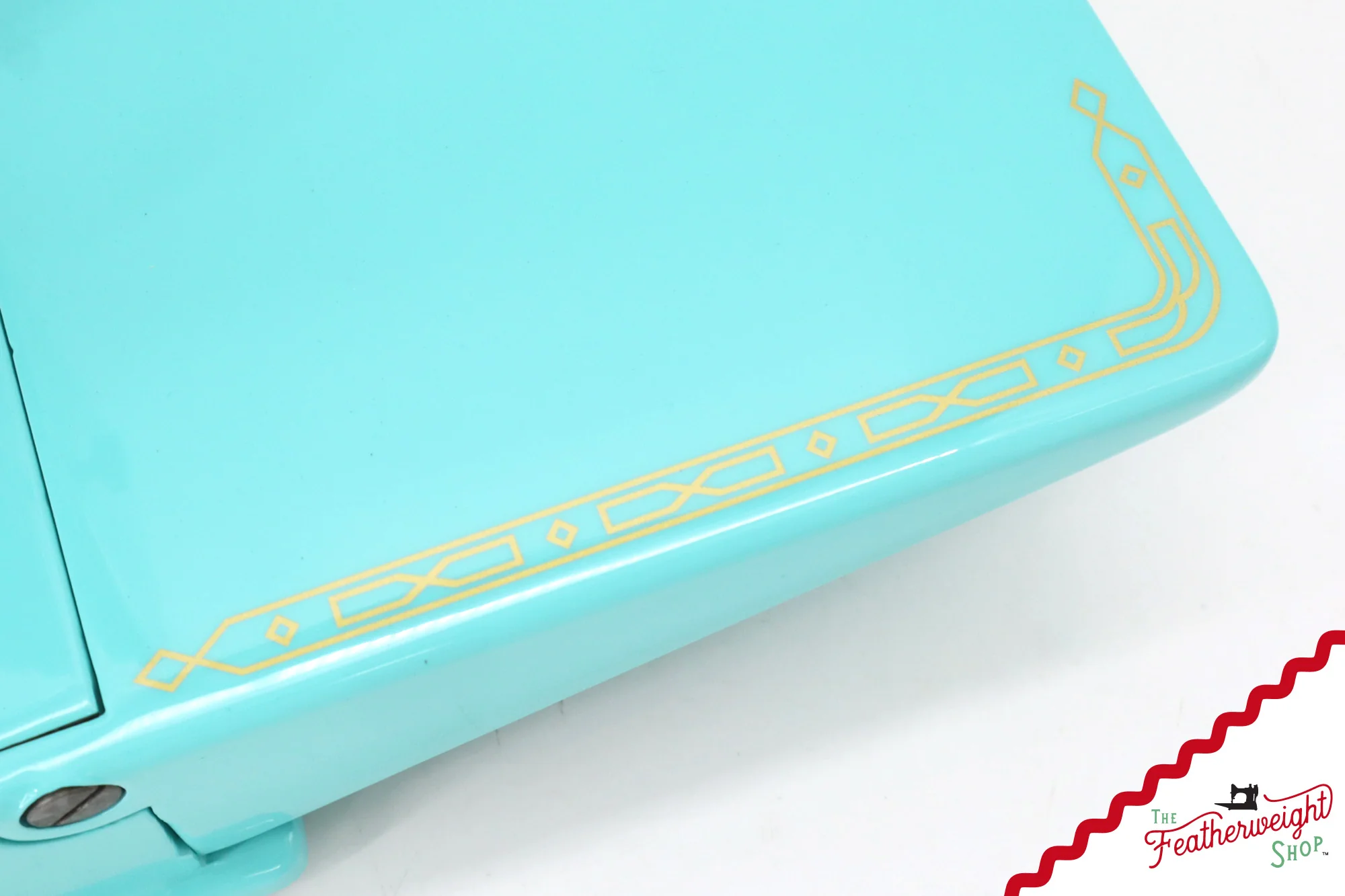 Singer Featherweight 221K, Red 'S', ES240*** - Fully Restored in Tiffany Blue - Image 10