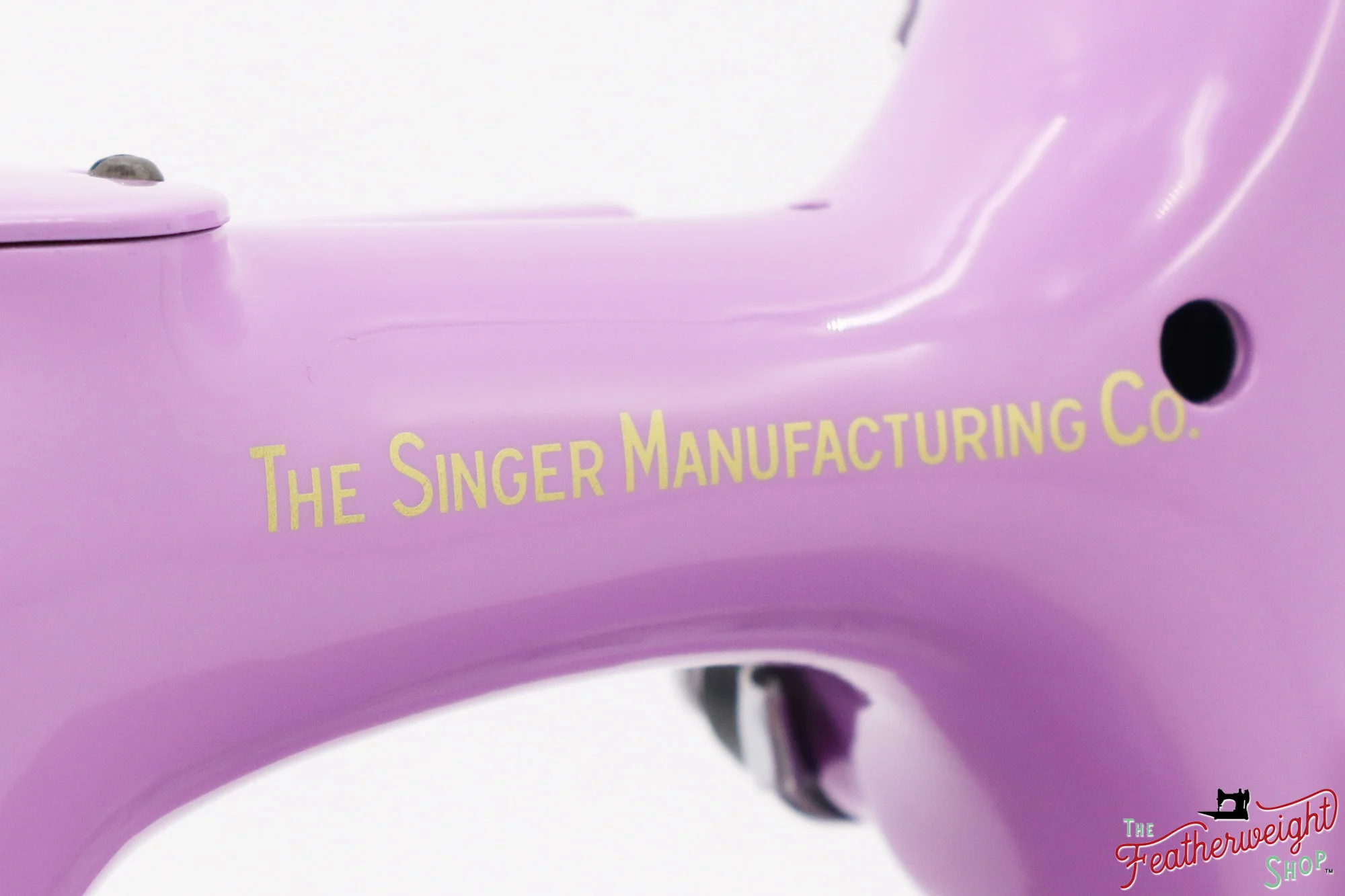 Singer Featherweight 221K, Red 'S', ES2430** - Fully Restored in Lilac - Image 13