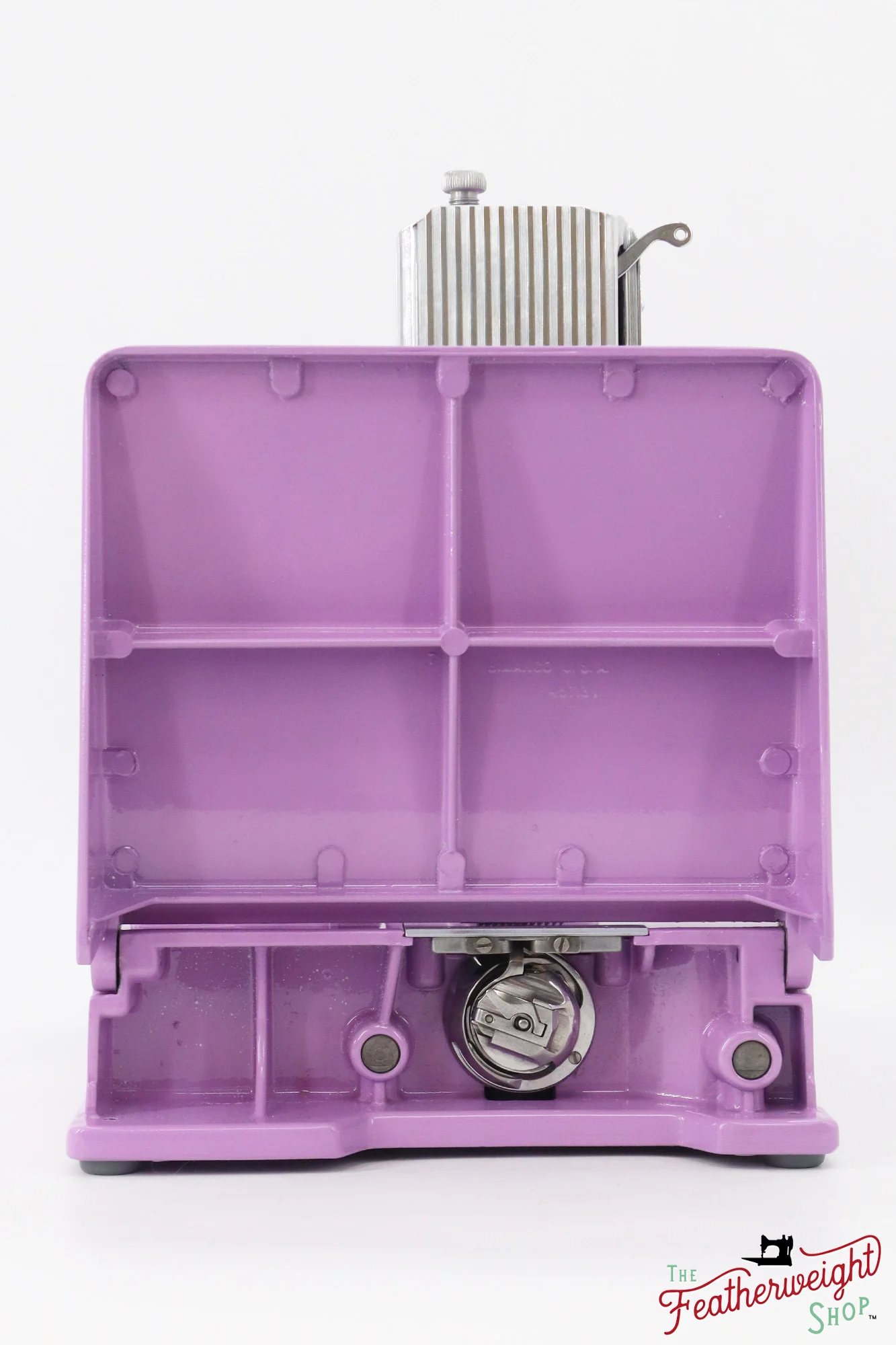 Singer Featherweight 221K, Red 'S', ES2430** - Fully Restored in Lilac - Image 7