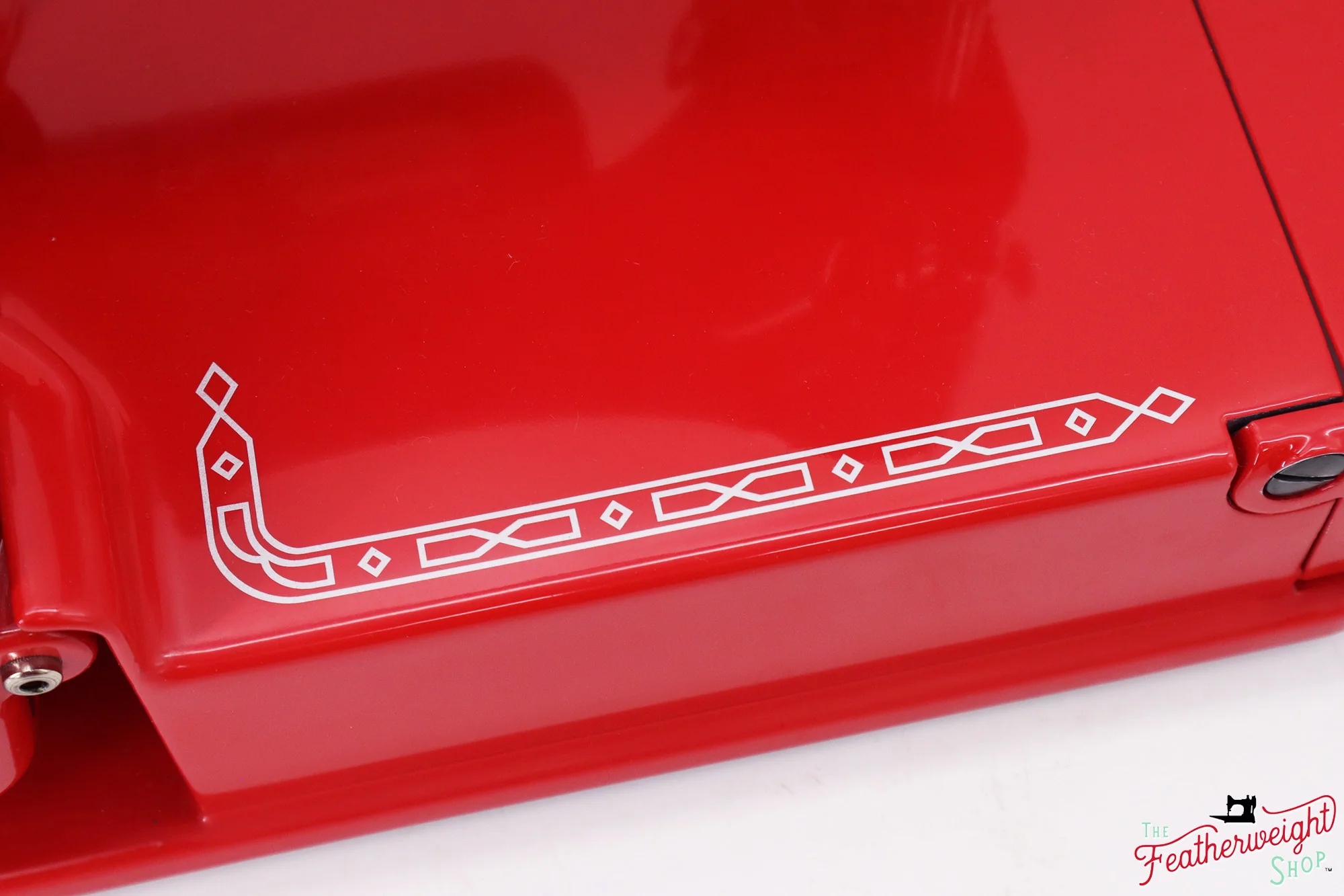 Singer Featherweight 221K, Red 'S', ES874*** - Fully Restored in Liberty Red - Image 11