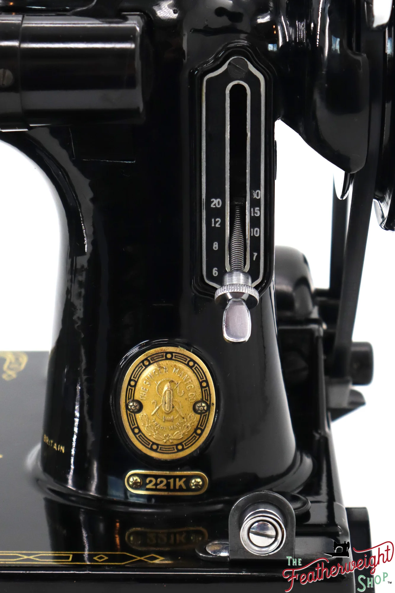 Singer Featherweight 221K Sewing Machine, 1955 - EK208*** - Image 15