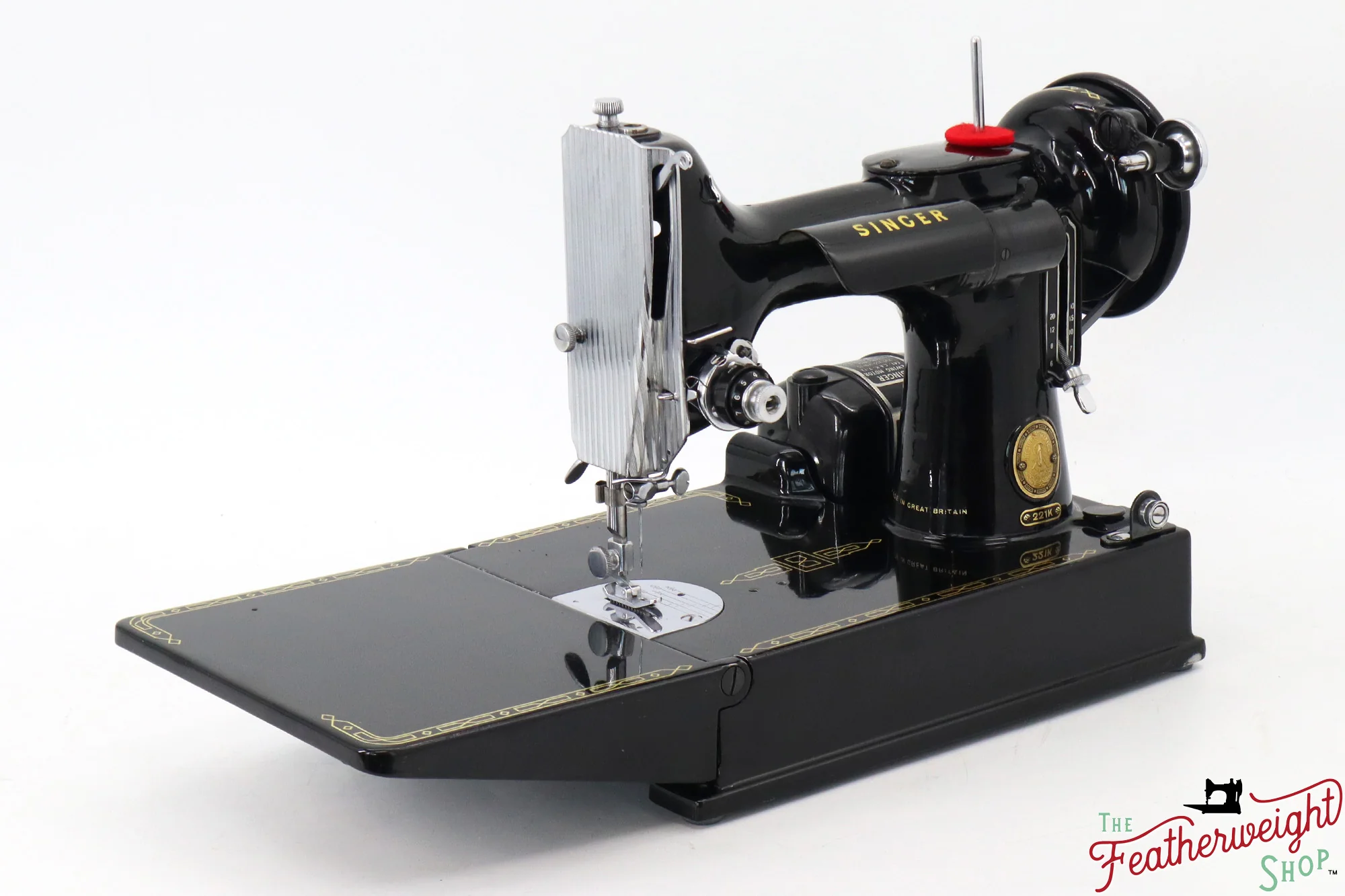 Singer Featherweight 221K Sewing Machine, 1955 - EK208*** - Image 3