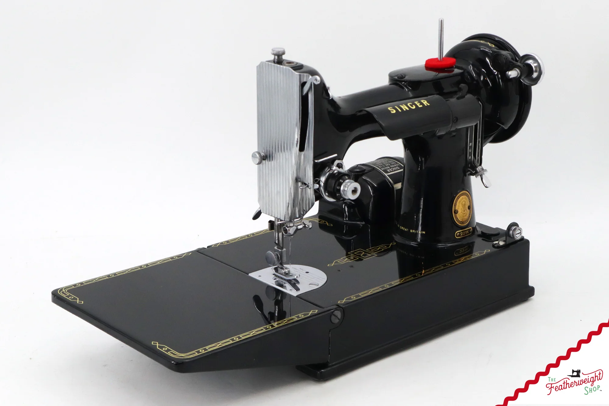 Singer Featherweight 221K Sewing Machine, 1955 - EK9865** - Image 3