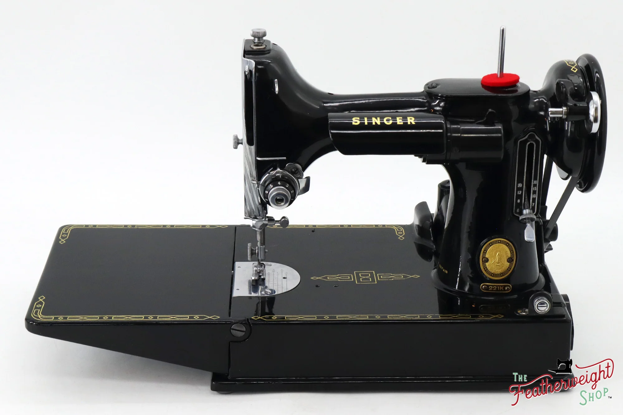 Singer Featherweight 221K Sewing Machine, 1955 - EK9877** - Image 2