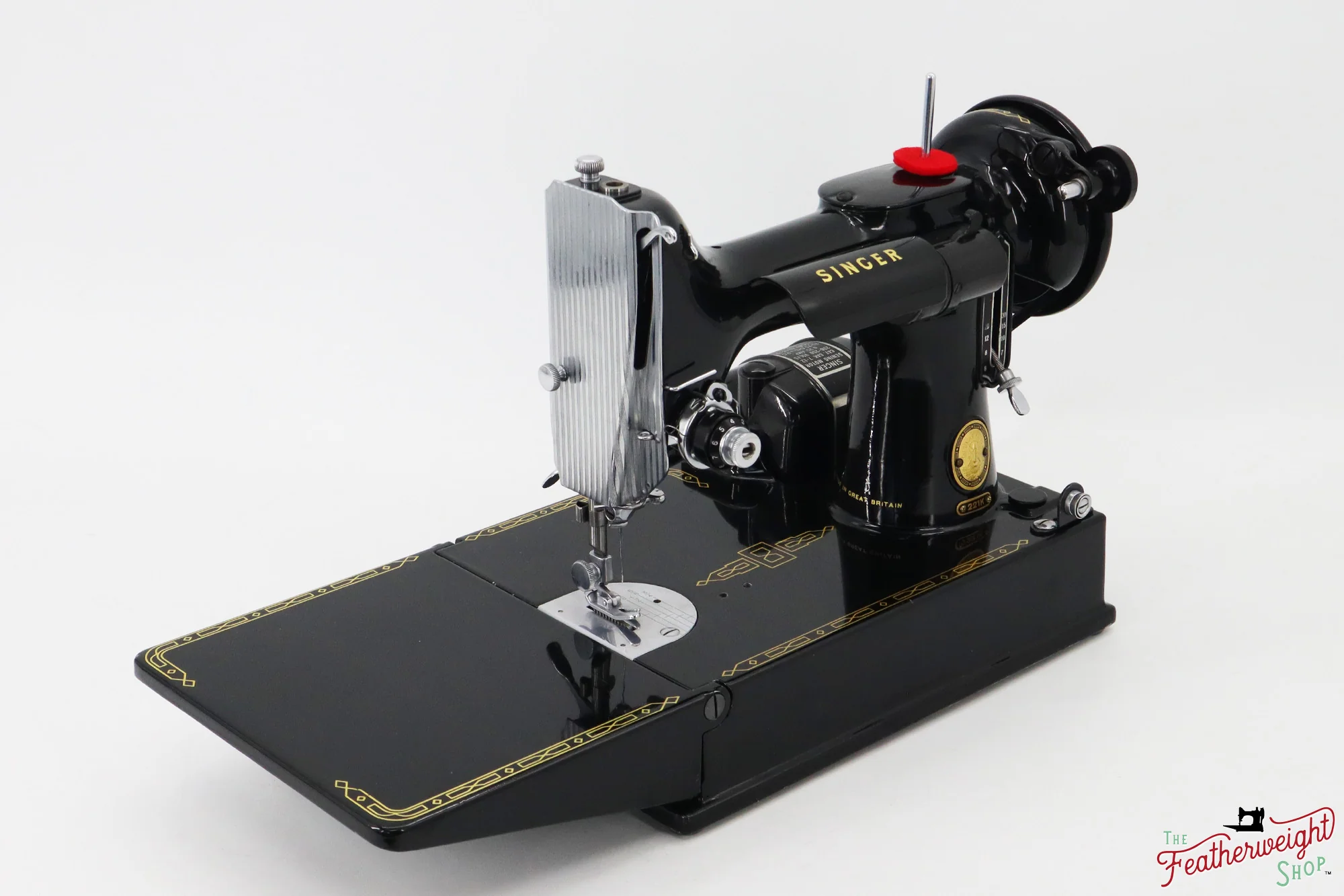 Singer Featherweight 221K Sewing Machine, 1957 - EM0166** - Image 3