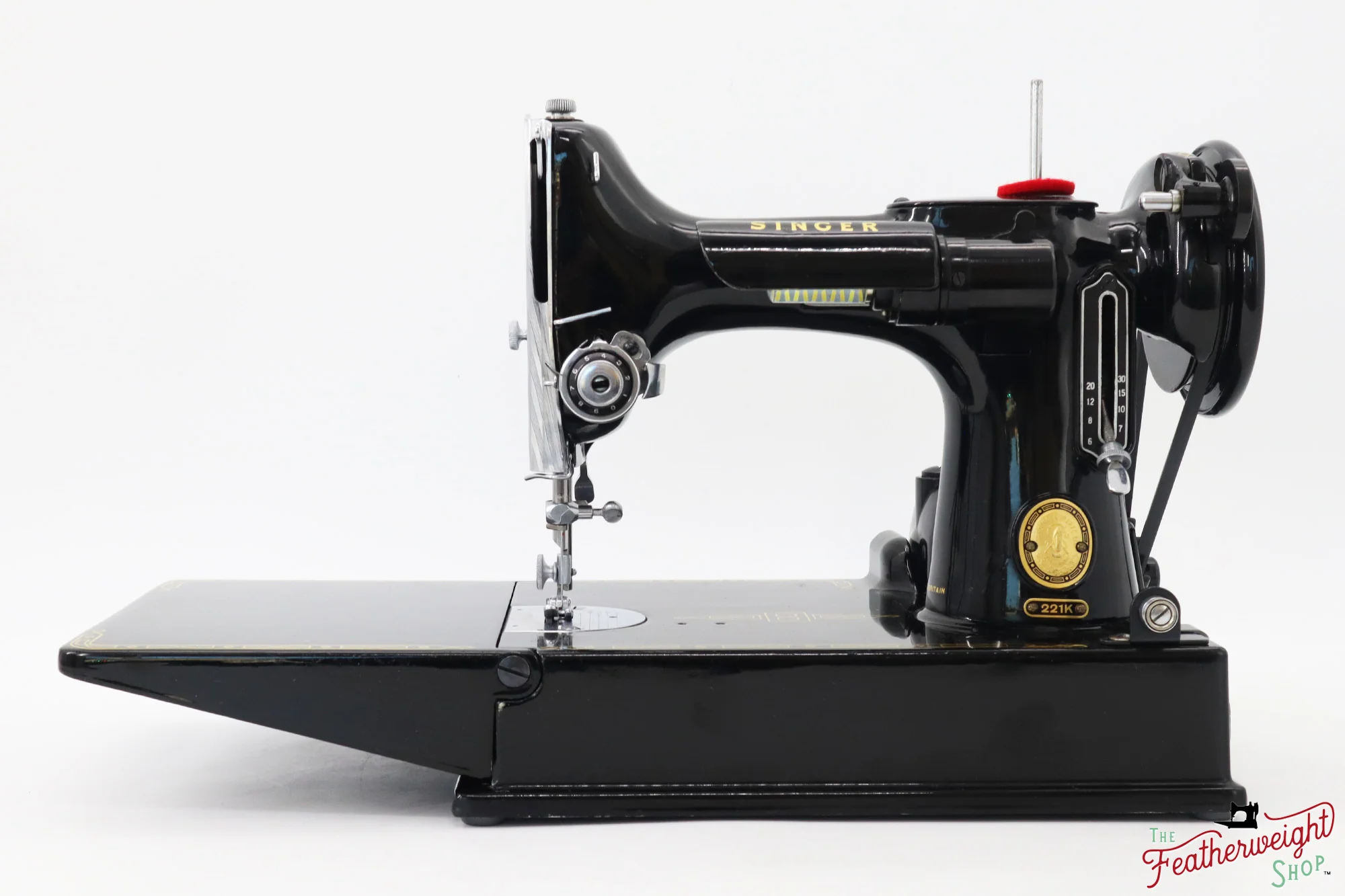 Singer Featherweight 221K Sewing Machine, 1957 - EM0173** - Image 3