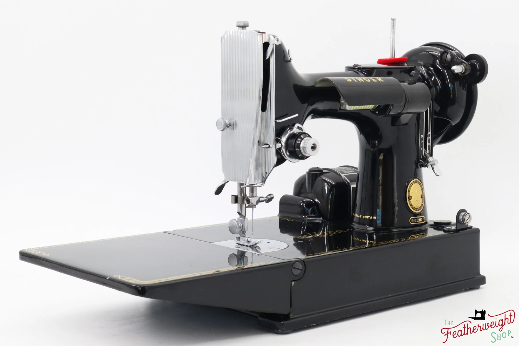 Singer Featherweight 221K Sewing Machine, 1957 - EM0173** - Image 4