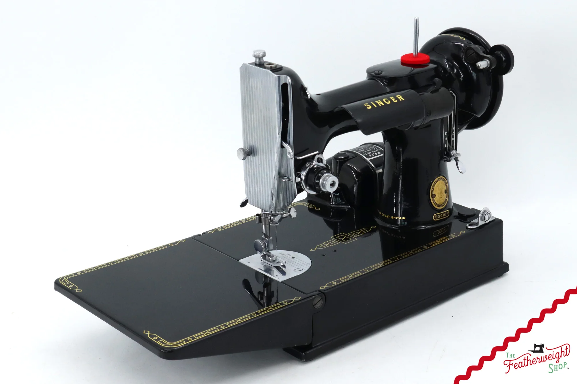 Singer Featherweight 221K Sewing Machine, 1957 - EM019*** - Image 3