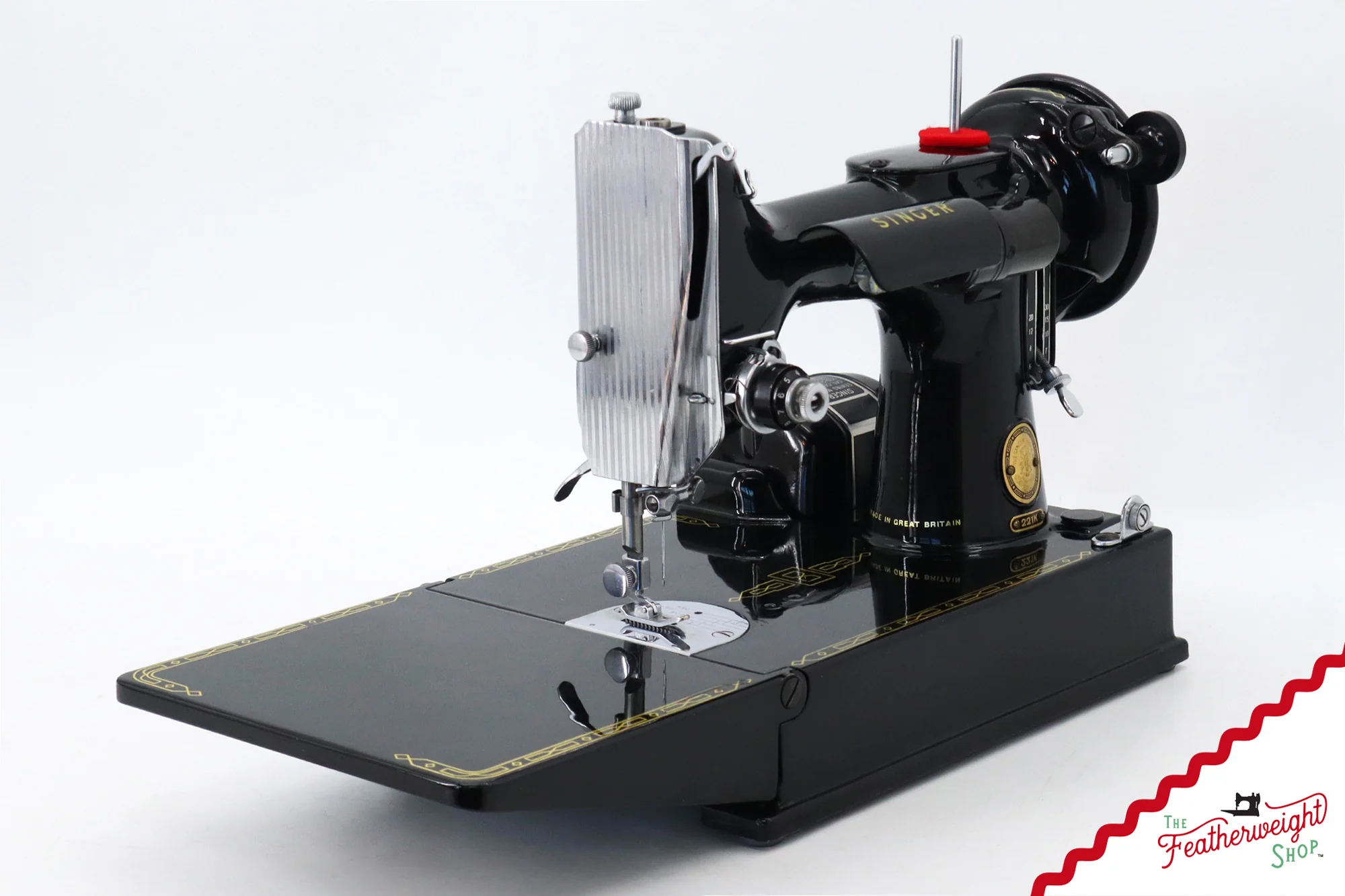 Singer Featherweight 221K Sewing Machine, 1957 - EM0204** - Image 3
