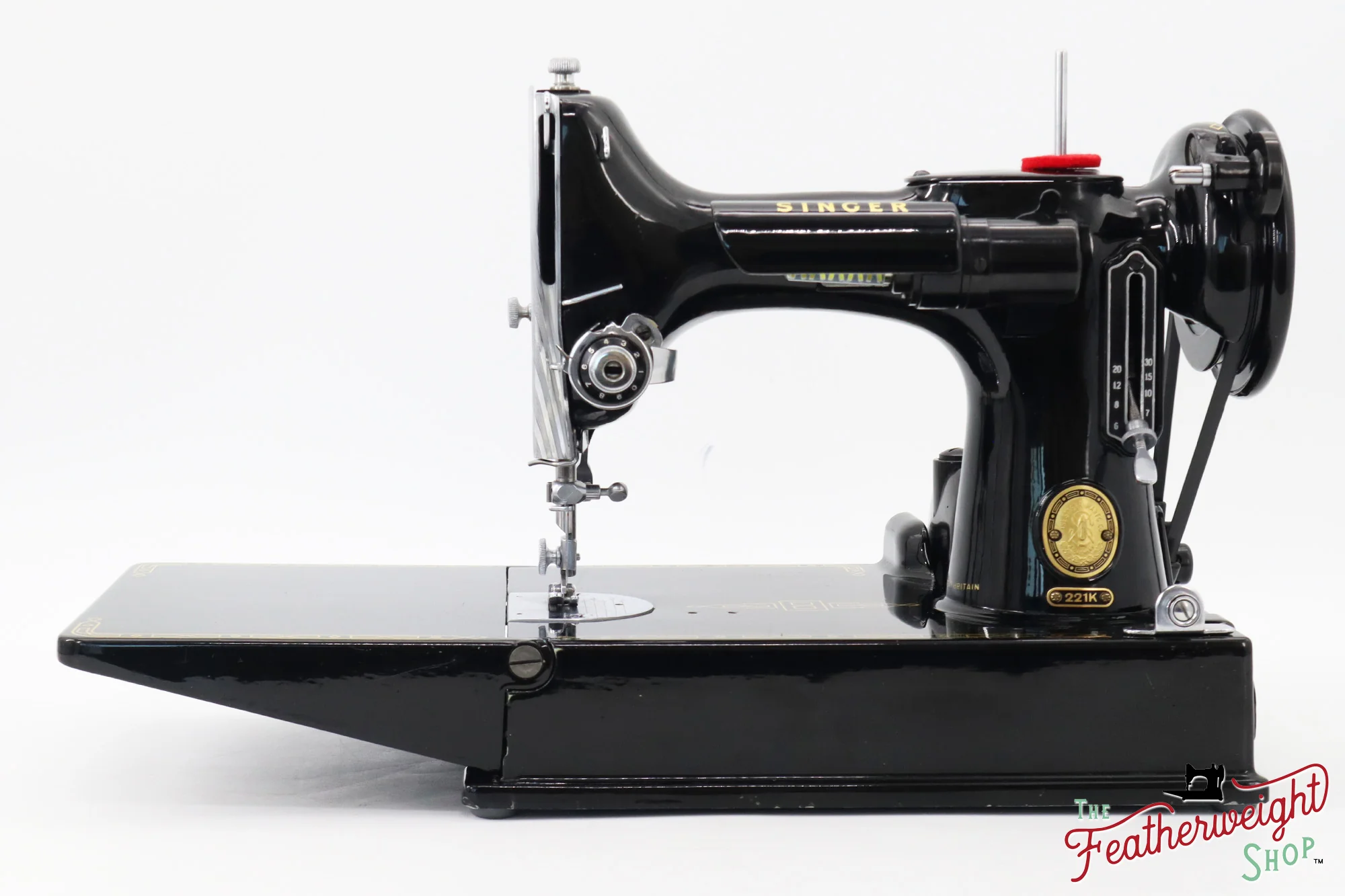 Singer Featherweight 221K Sewing Machine, 1957 - EM598*** - Image 2