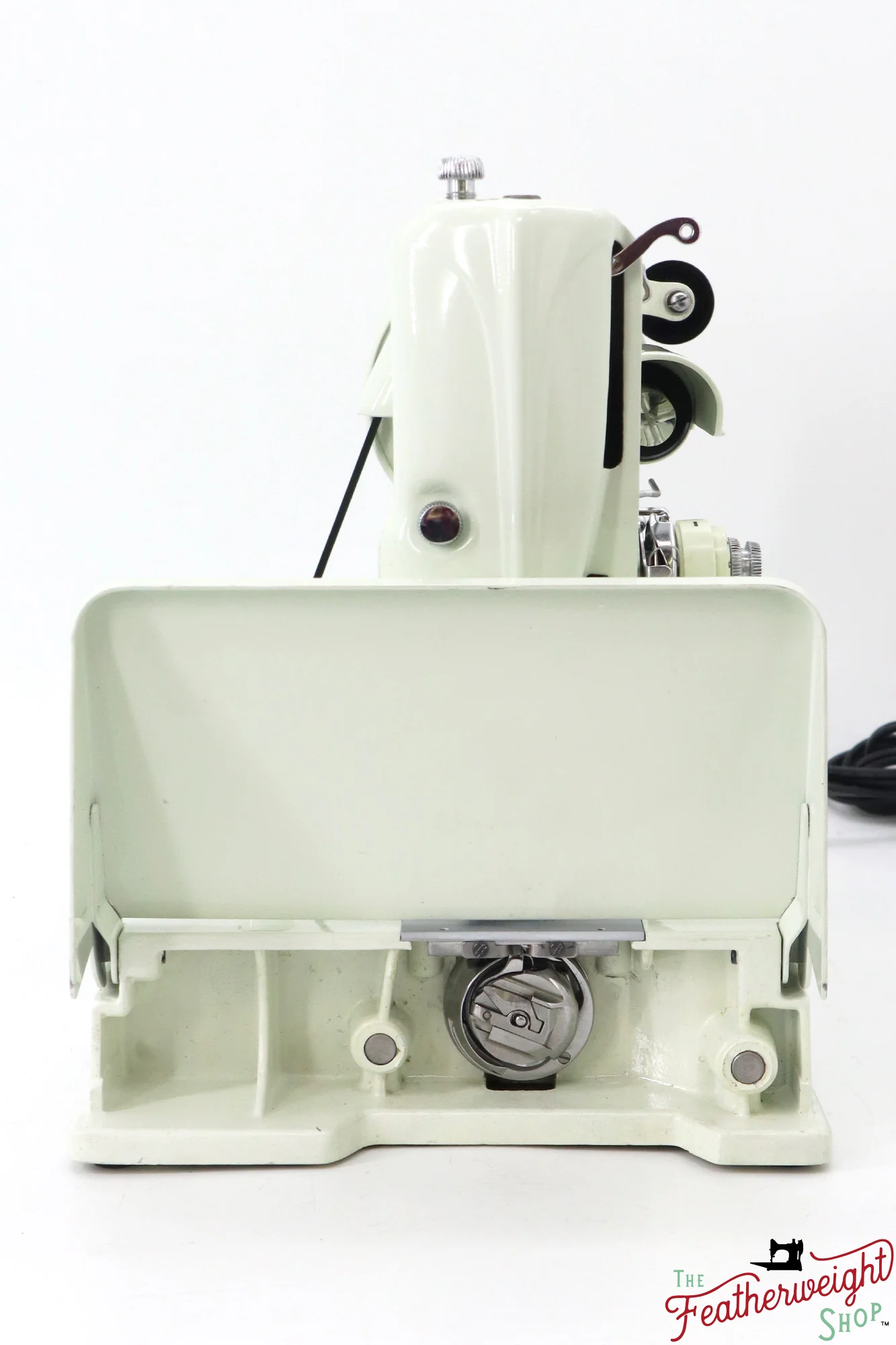 Singer Featherweight 221K Sewing Machine, British WHITE EV988*** - Image 6