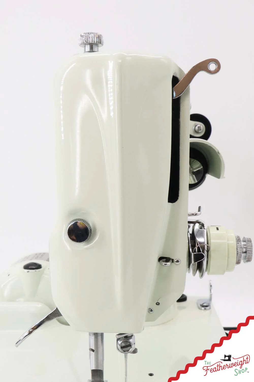 Singer Featherweight 221K Sewing Machine, British WHITE EW065*** - Image 14