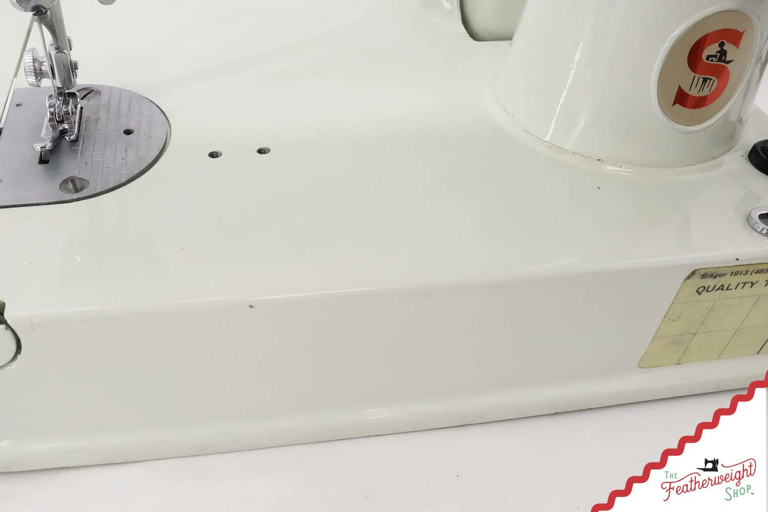 Singer Featherweight 221K Sewing Machine, British WHITE EW065*** - Image 7