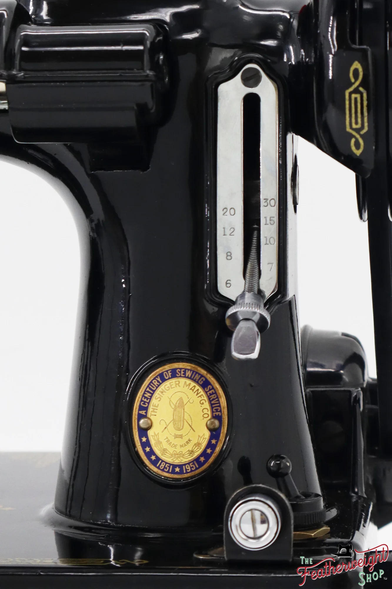 Singer Featherweight 221K Sewing Machine, Centennial: EF6917** - Image 14