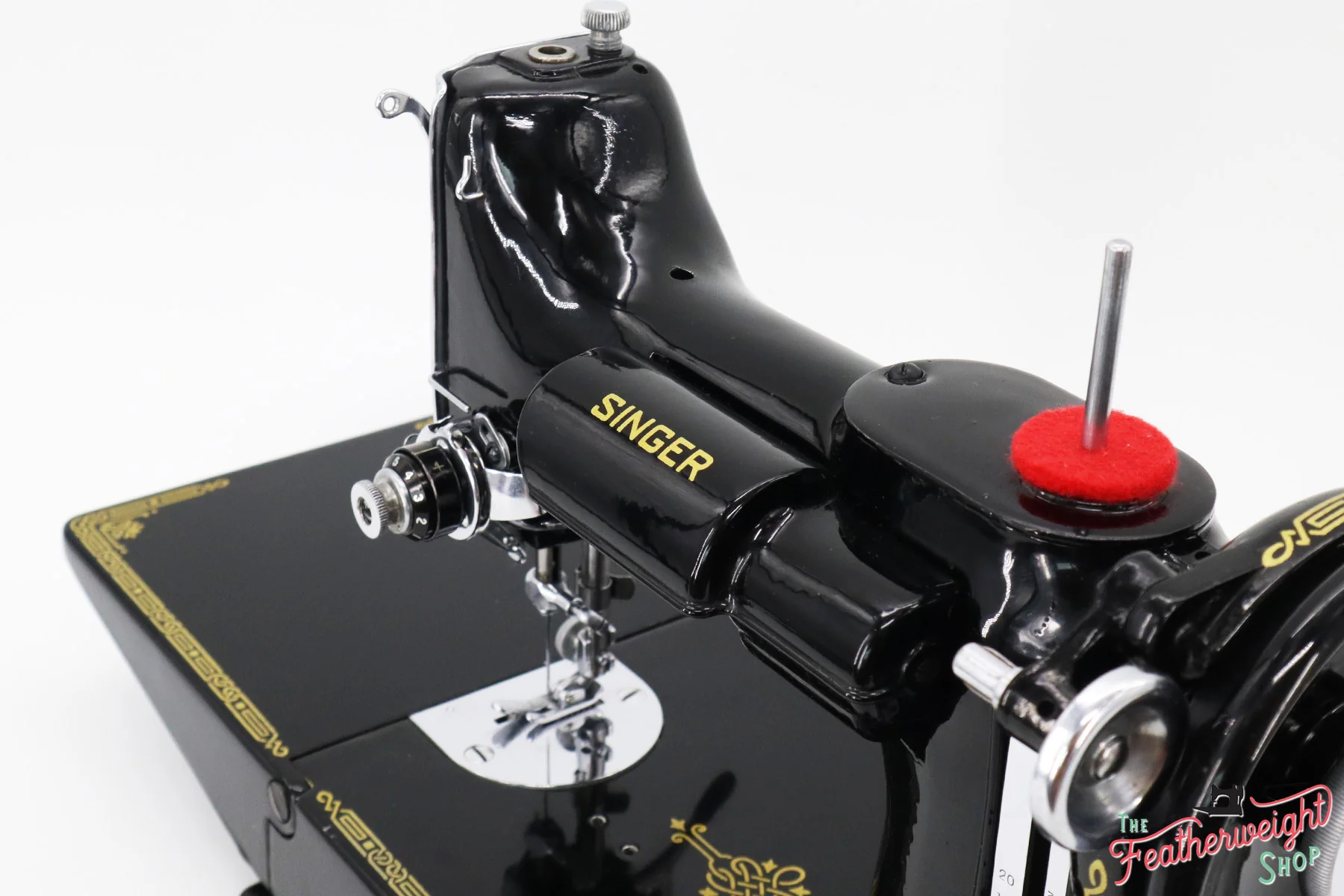 Singer Featherweight 221K Sewing Machine, Centennial! EF703*** - Image 13
