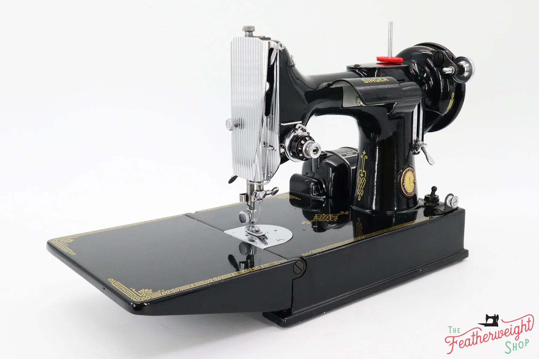 Singer Featherweight 221K Sewing Machine, Centennial! EF703*** - Image 3