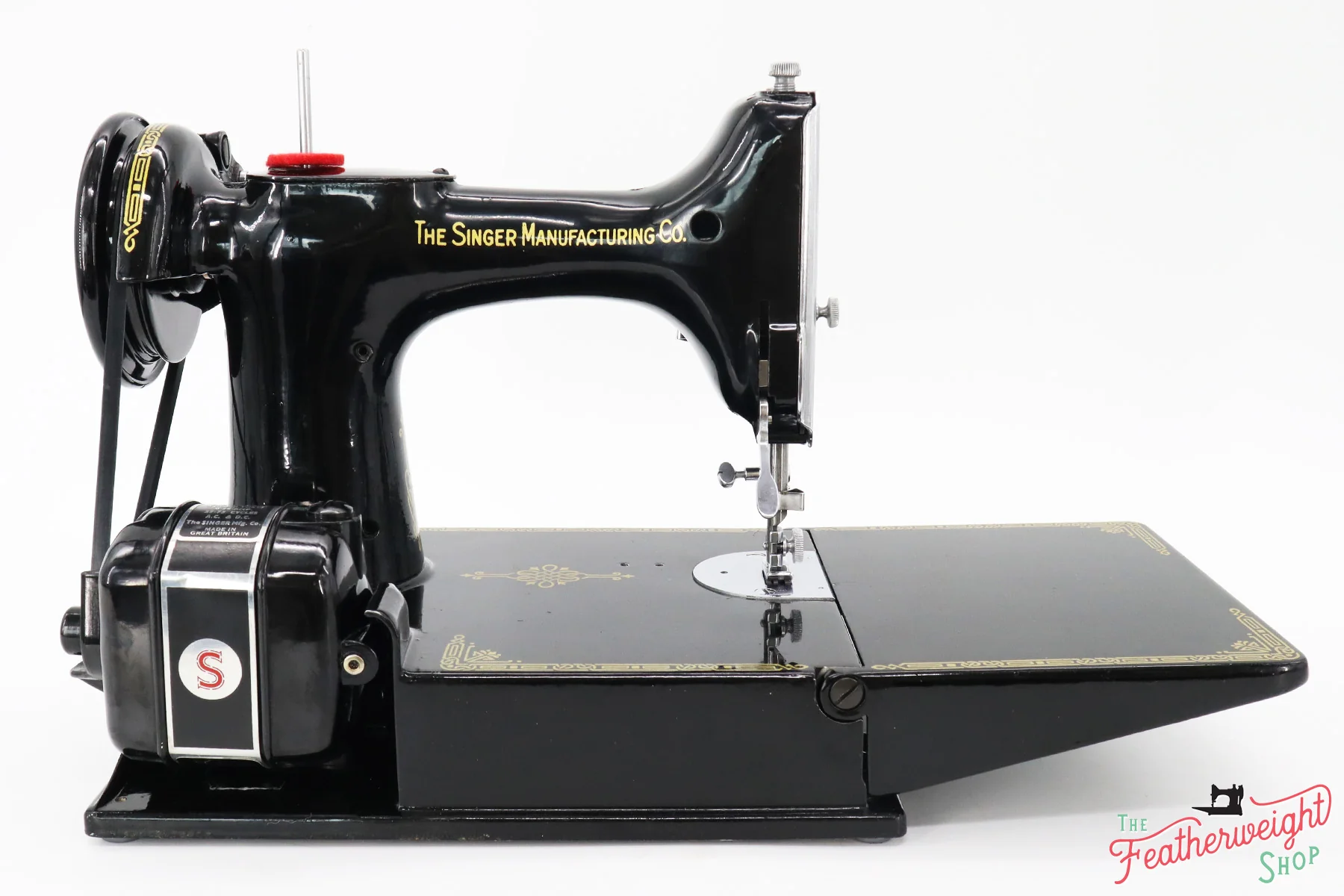 Singer Featherweight 221K Sewing Machine, Centennial! EF703*** - Image 6