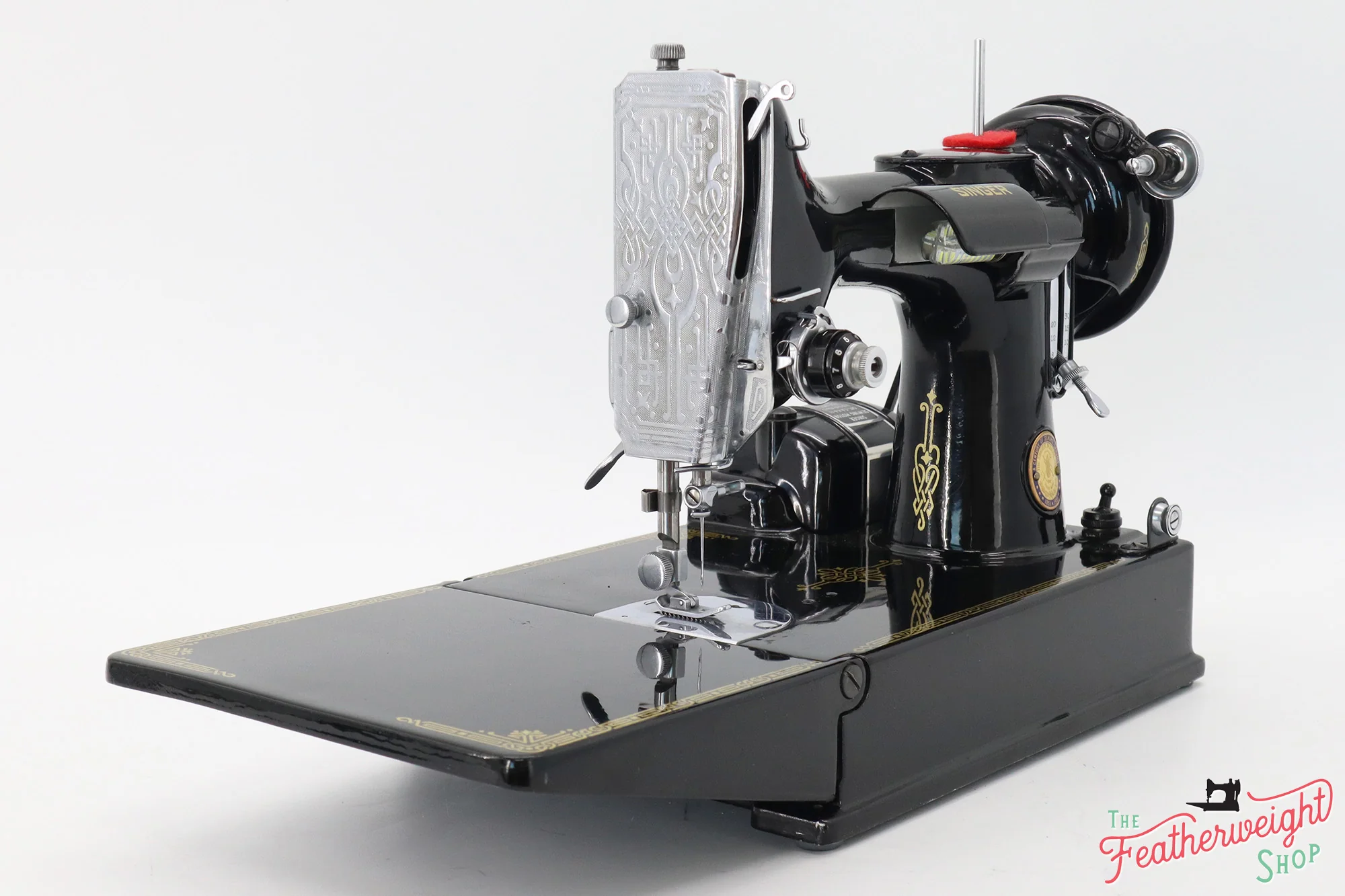 Singer Featherweight 221K Sewing Machine, Centennial! EF9099** - Image 3