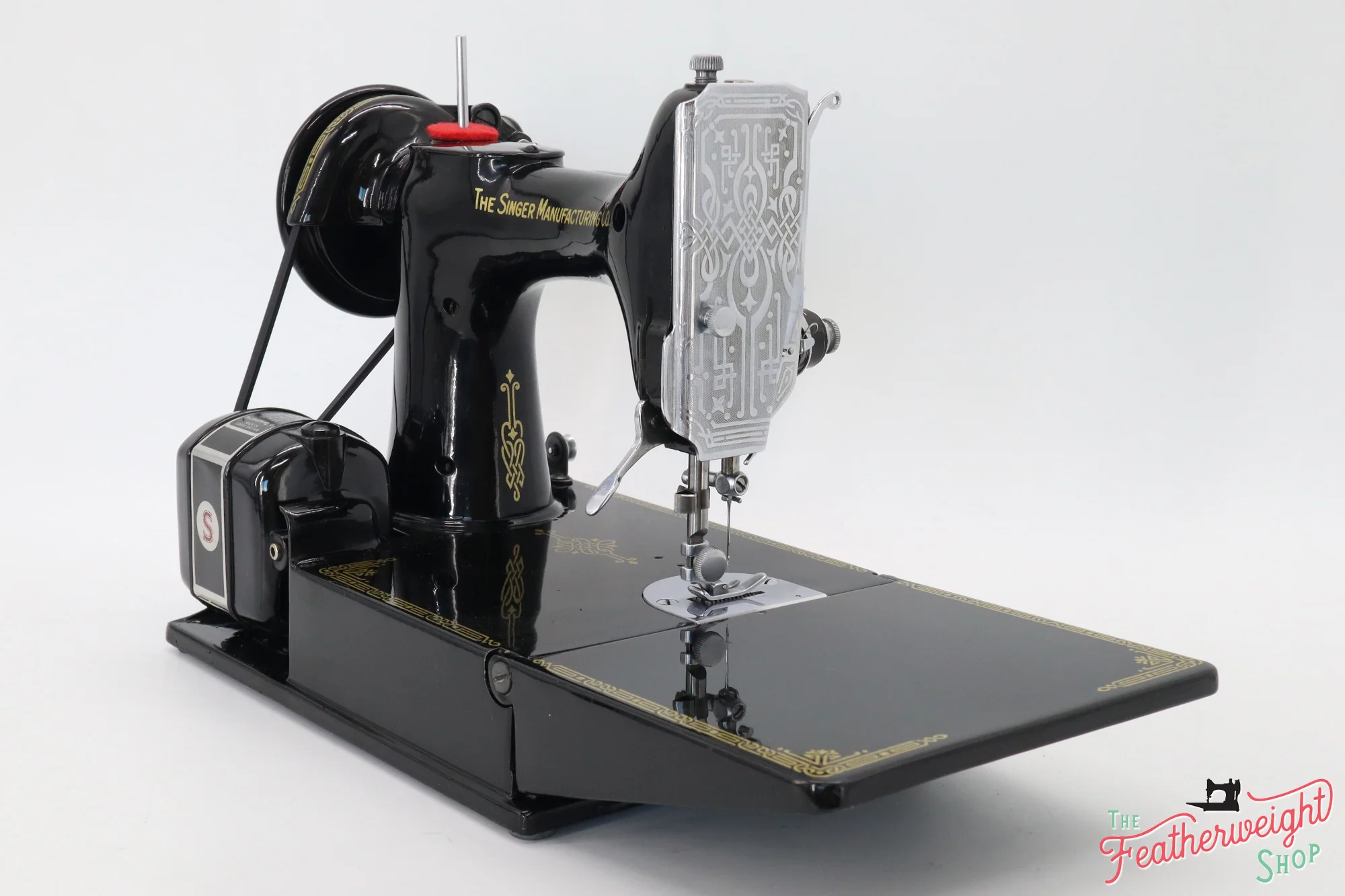 Singer Featherweight 221K Sewing Machine, Centennial! EF9099** - Image 5