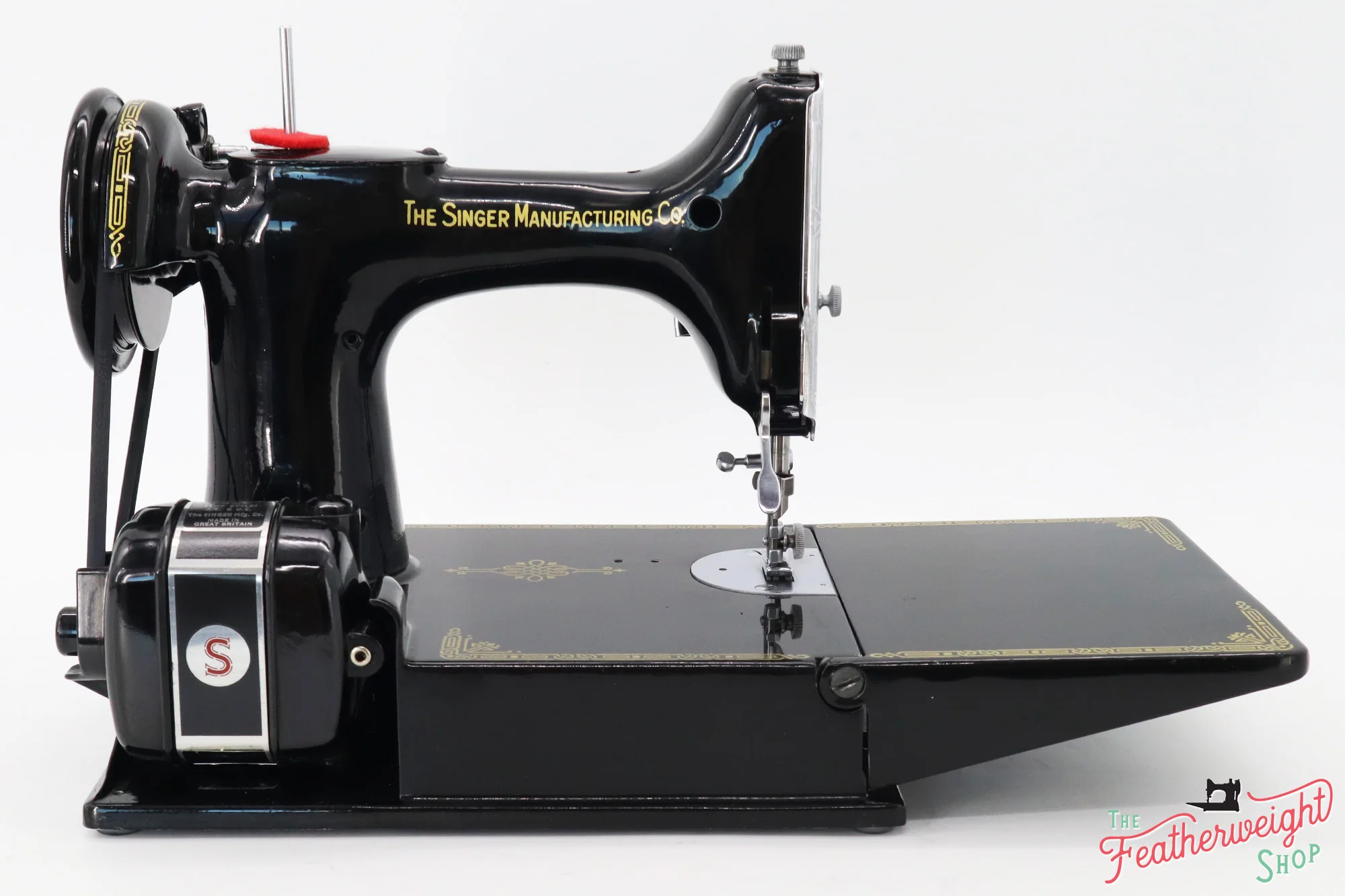 Singer Featherweight 221K Sewing Machine, Centennial! EF9099** - Image 6