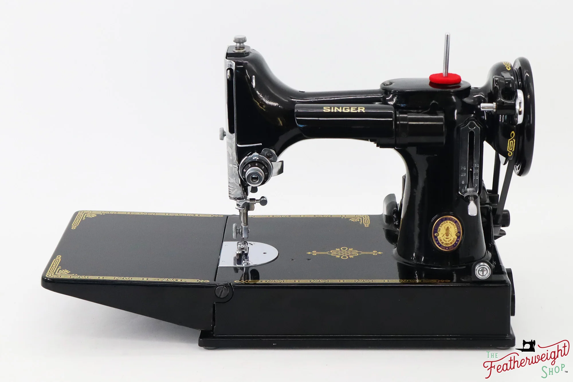 Singer Featherweight 221K Sewing Machine, Centennial: EG078*** - Image 4