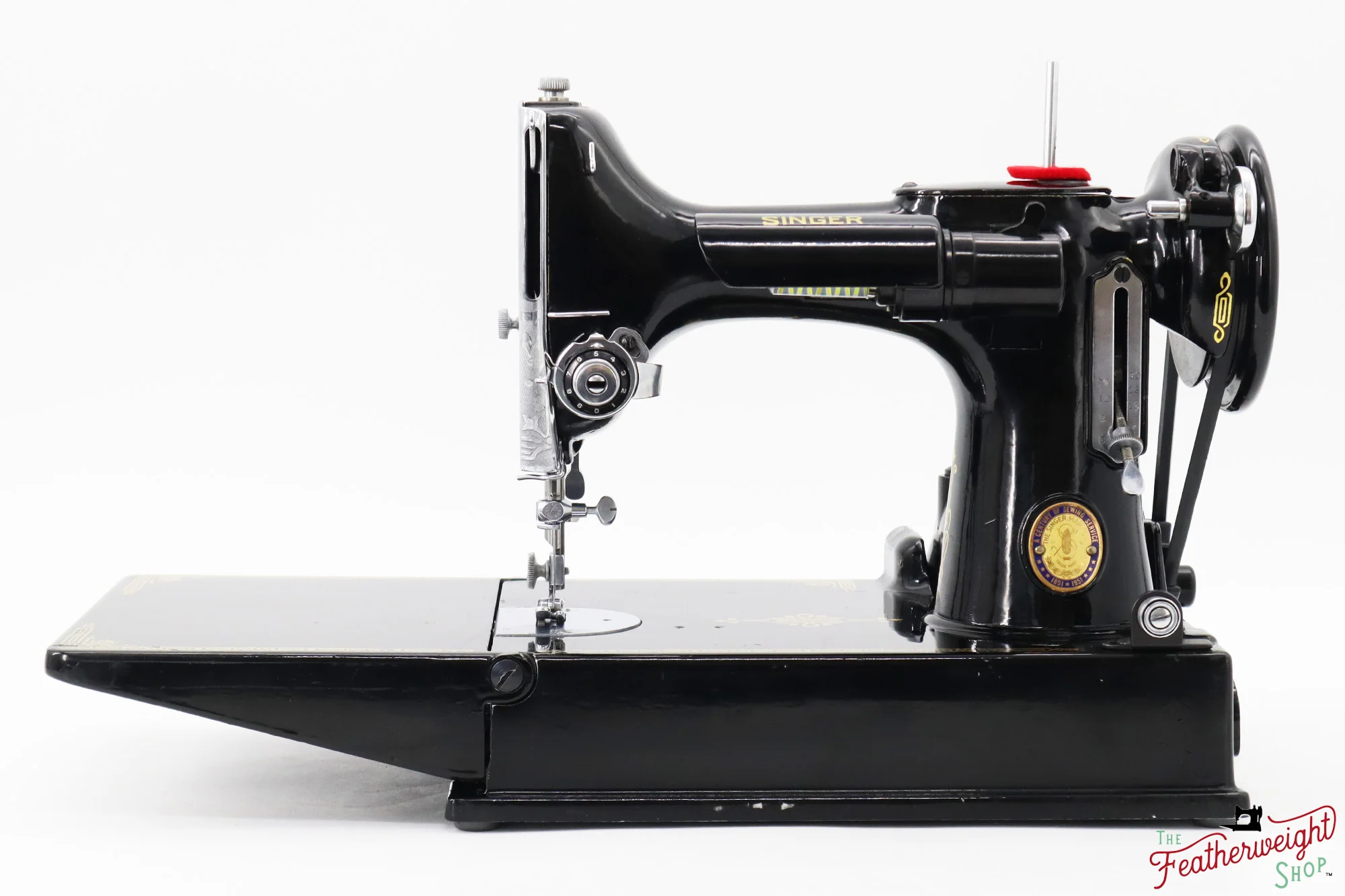 Singer Featherweight 221K Sewing Machine, Centennial: EG3100** - Image 3