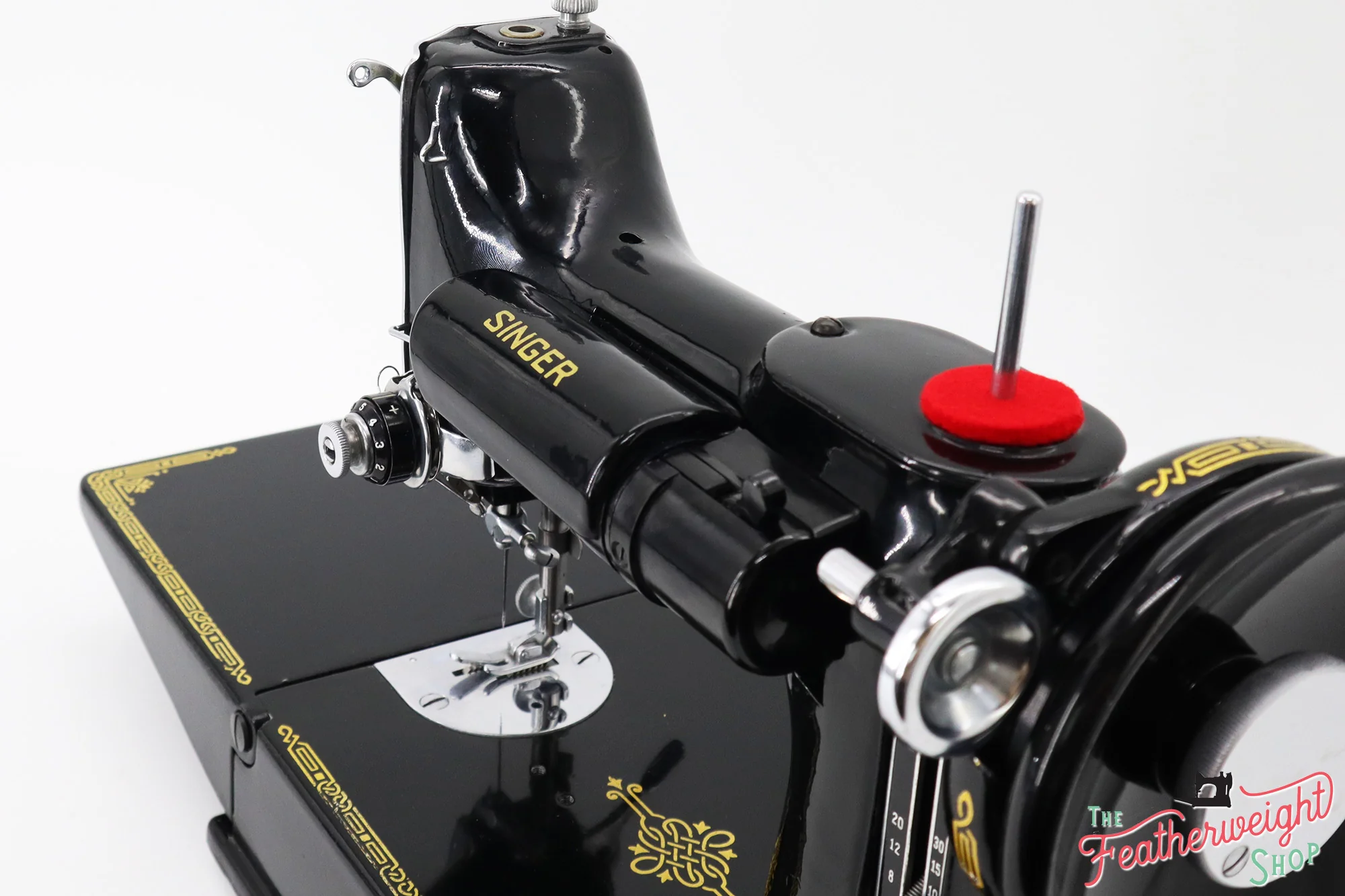 Singer Featherweight 221K Sewing Machine, Centennial! EG349*** - Image 15