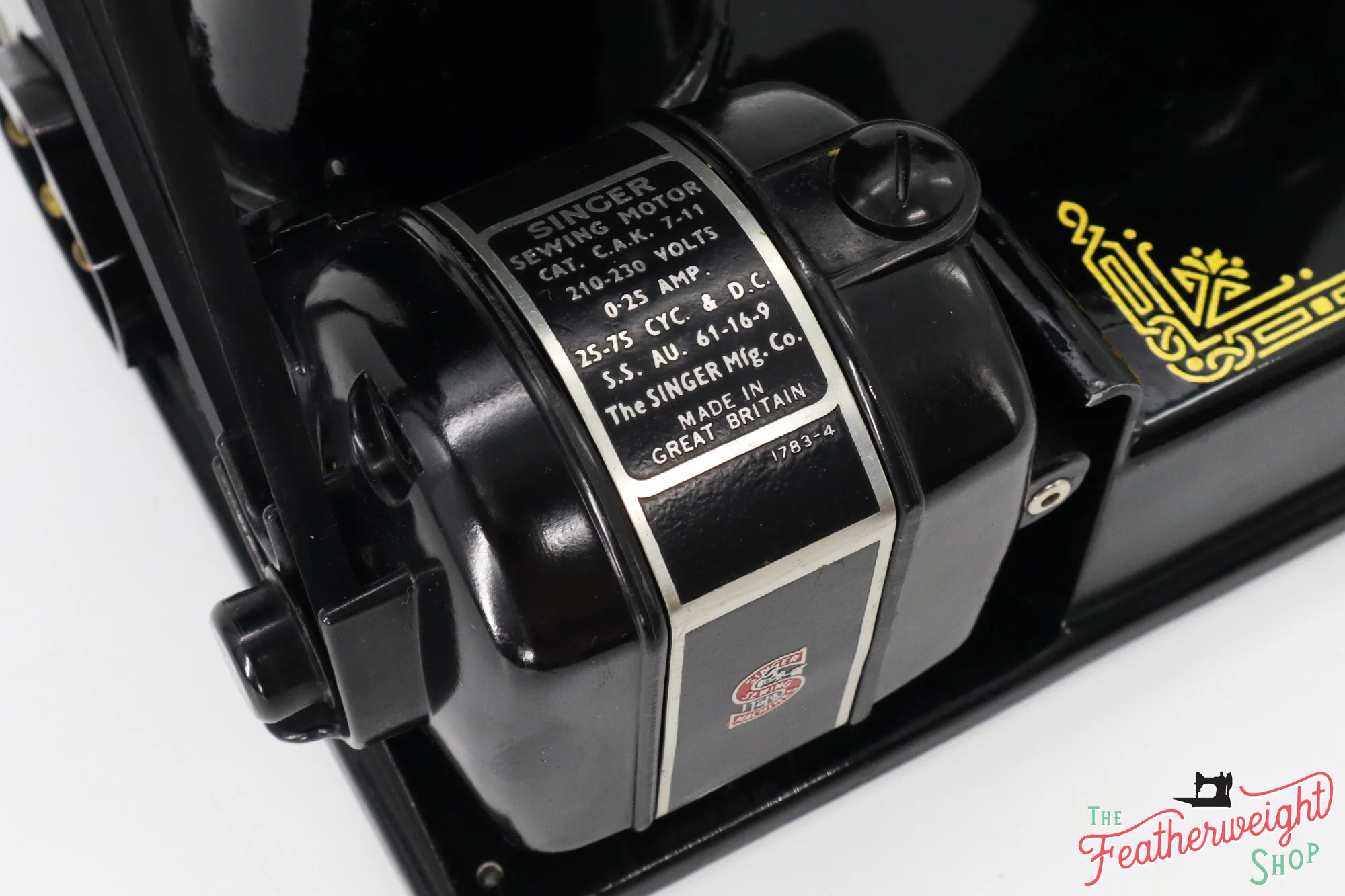 Singer Featherweight 221K Sewing Machine, Centennial! EG349*** - Image 17
