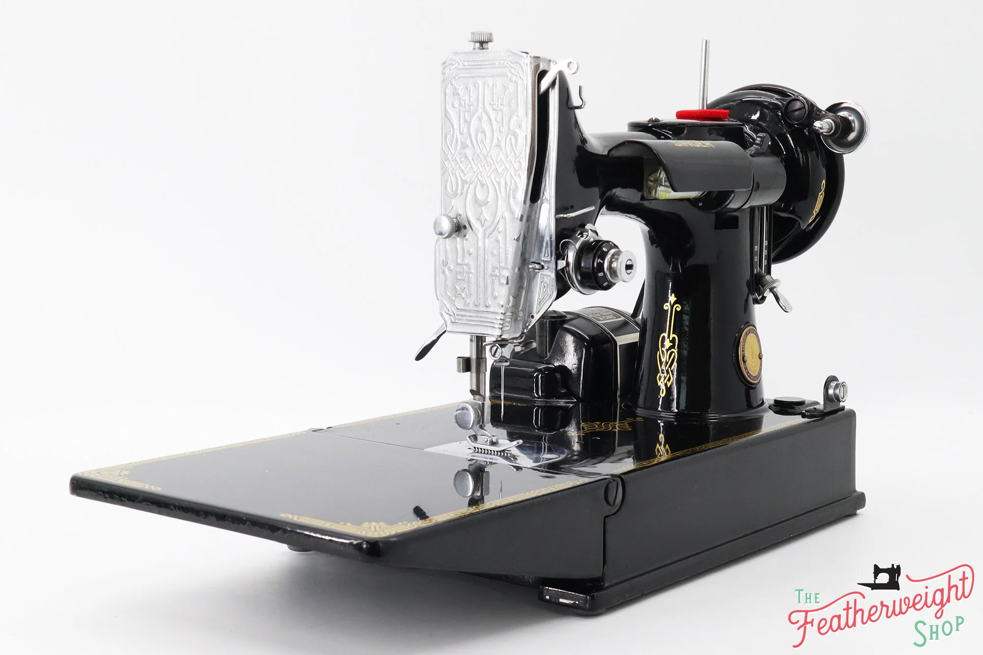 Singer Featherweight 221K Sewing Machine, Centennial! EG349*** - Image 4